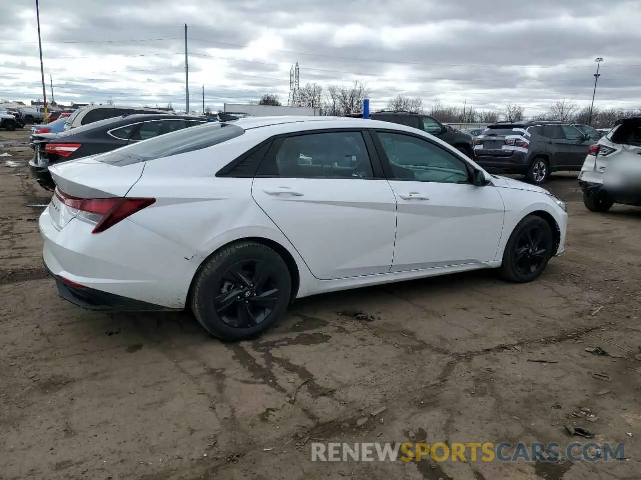 3 Photograph of a damaged car 5NPLM4AG8MH031414 HYUNDAI ELANTRA 2021