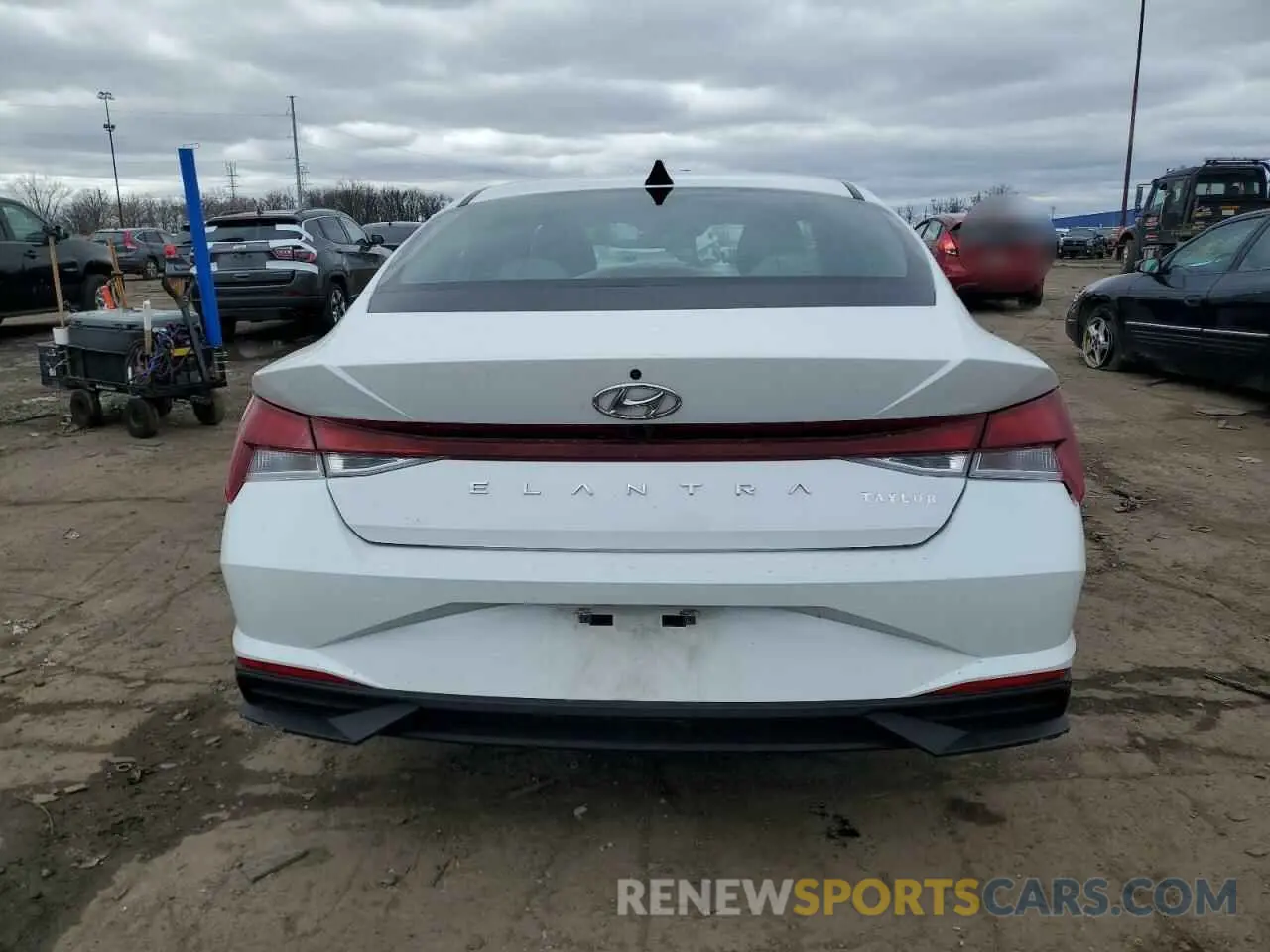 6 Photograph of a damaged car 5NPLM4AG8MH031414 HYUNDAI ELANTRA 2021