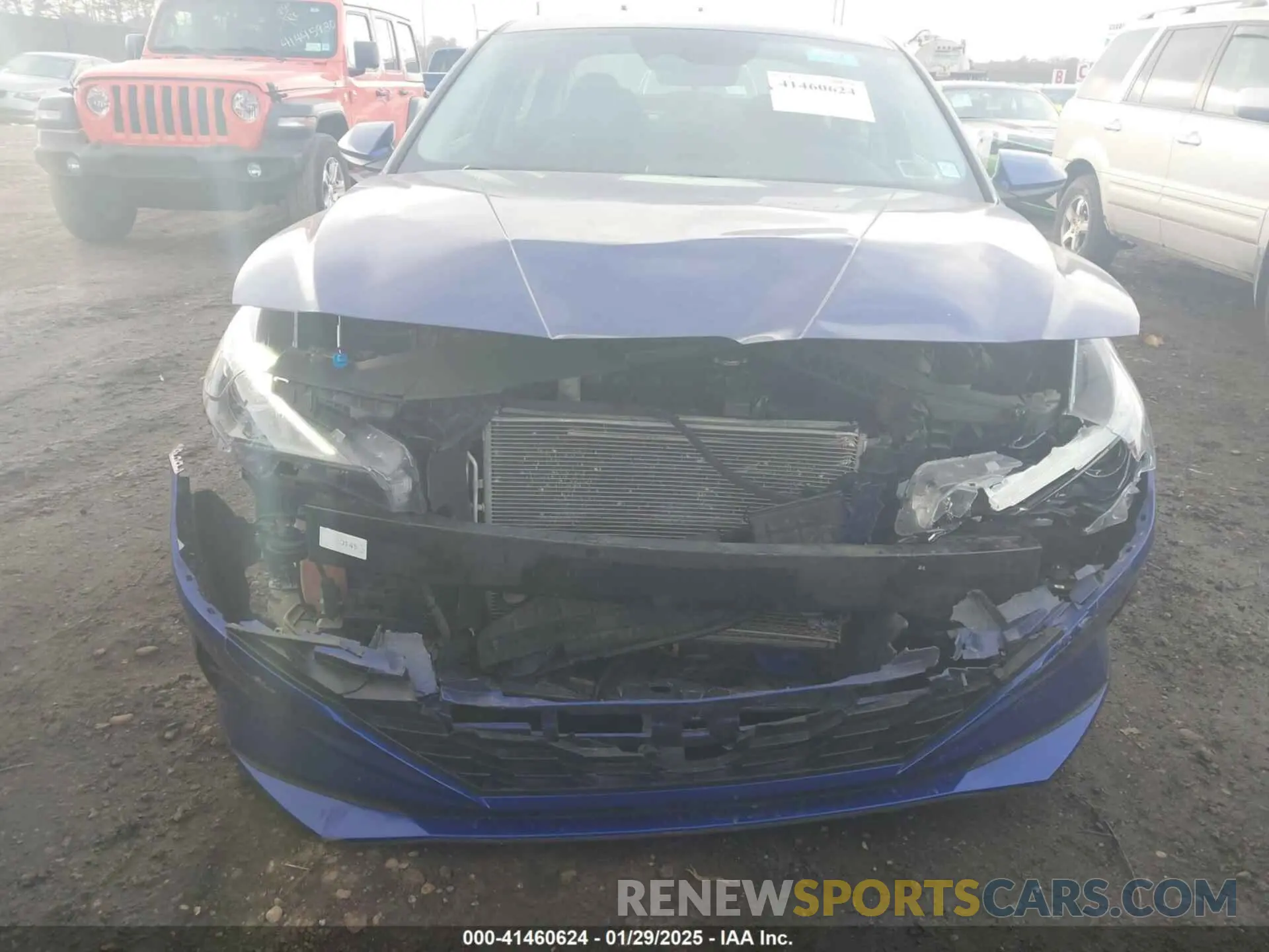 6 Photograph of a damaged car 5NPLM4AG8MH032708 HYUNDAI ELANTRA 2021