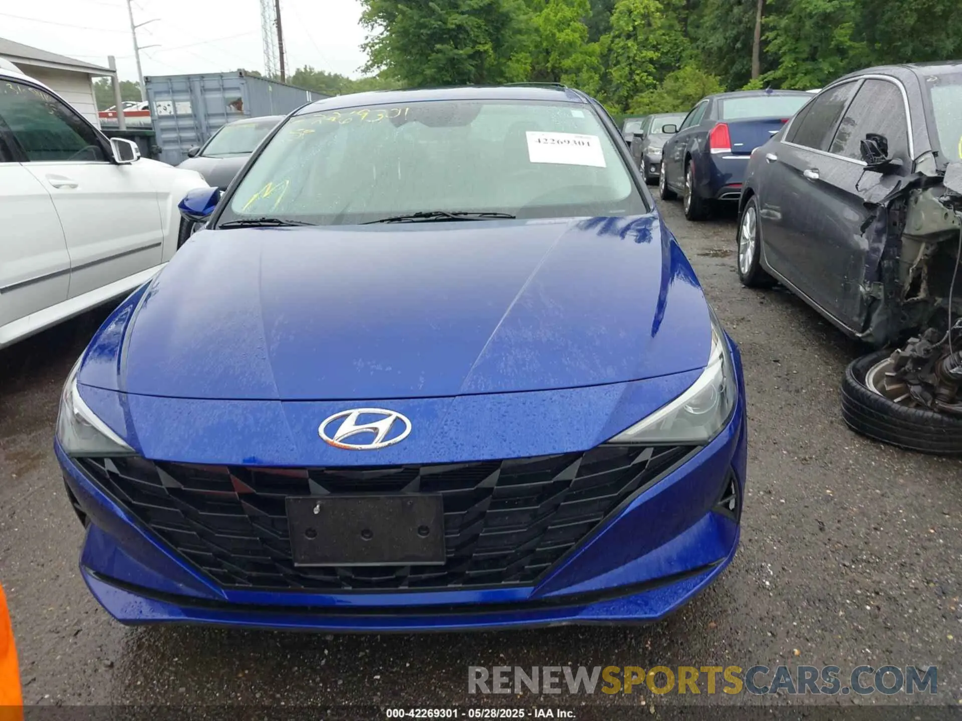 12 Photograph of a damaged car 5NPLM4AG8MH046303 HYUNDAI ELANTRA 2021