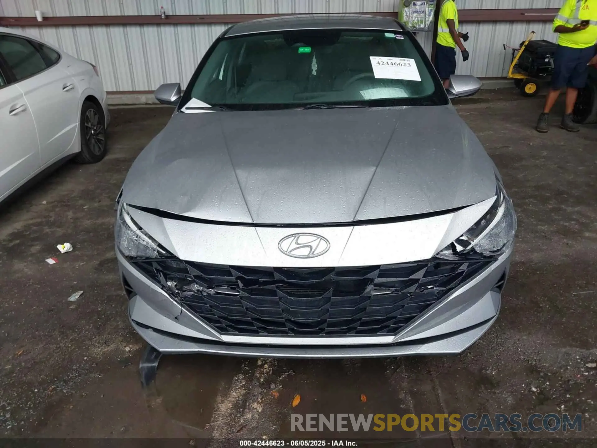 12 Photograph of a damaged car 5NPLM4AG9MH003217 HYUNDAI ELANTRA 2021