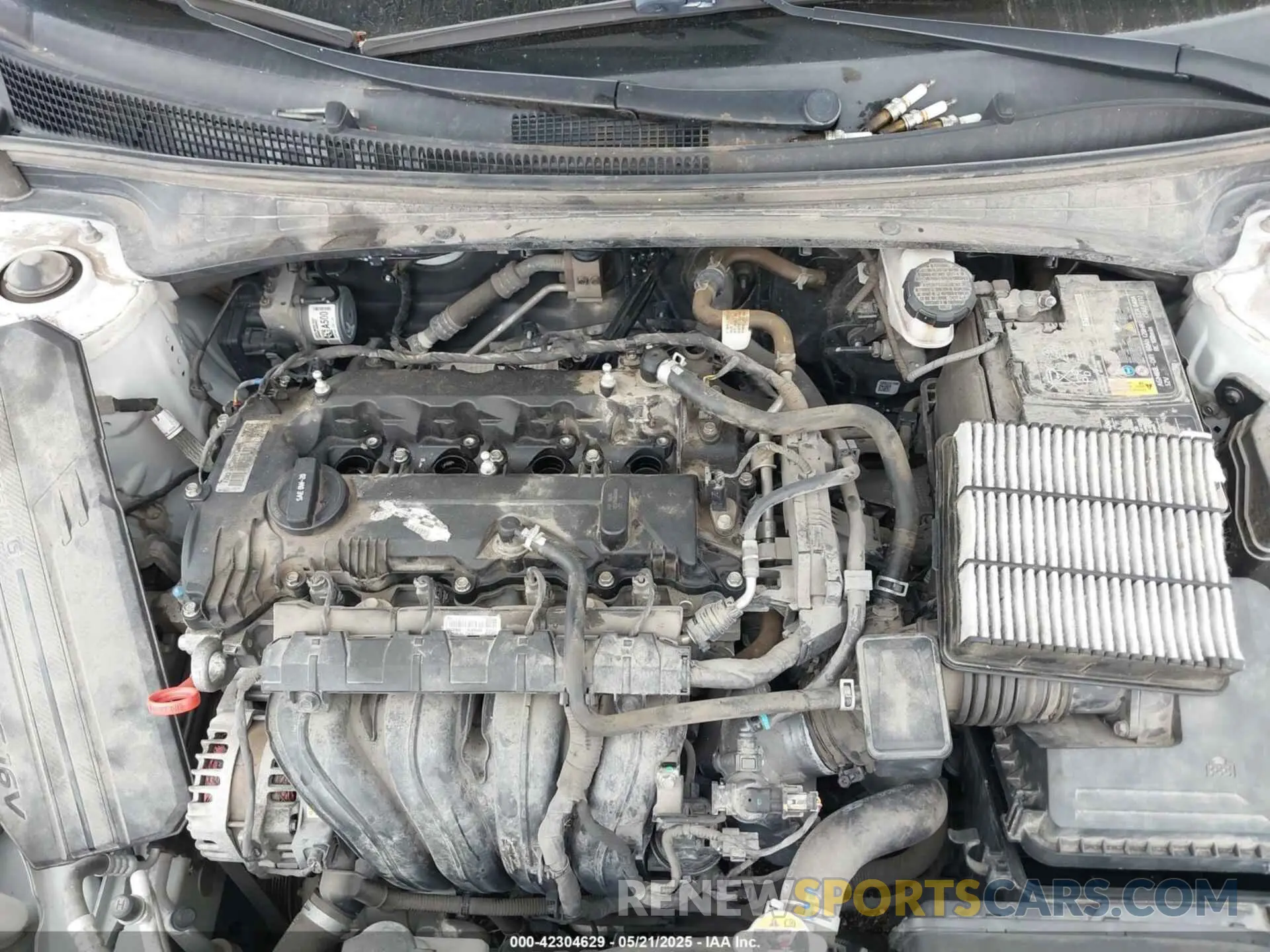 10 Photograph of a damaged car 5NPLM4AG9MH003265 HYUNDAI ELANTRA 2021