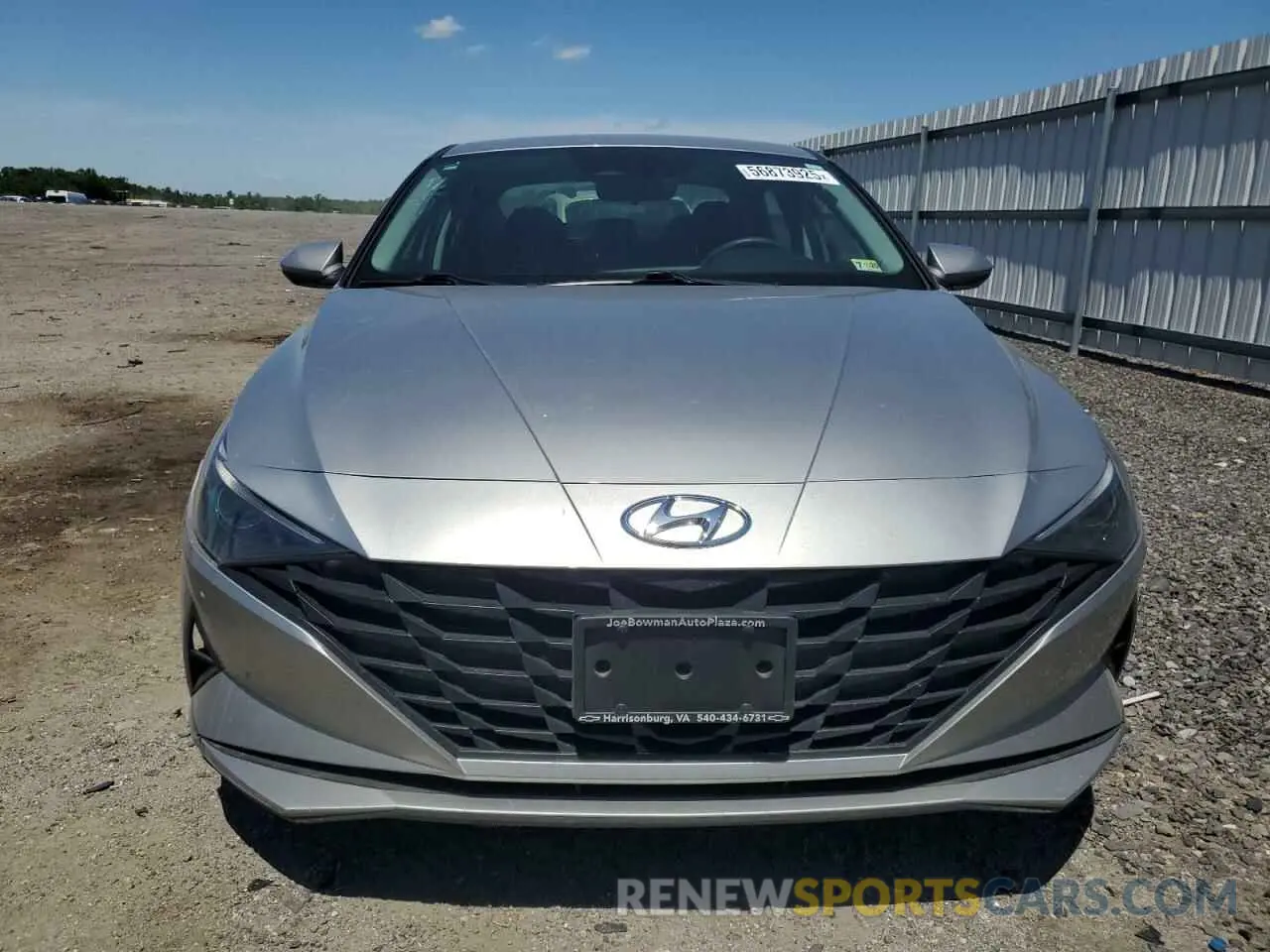 5 Photograph of a damaged car 5NPLM4AG9MH026481 HYUNDAI ELANTRA 2021