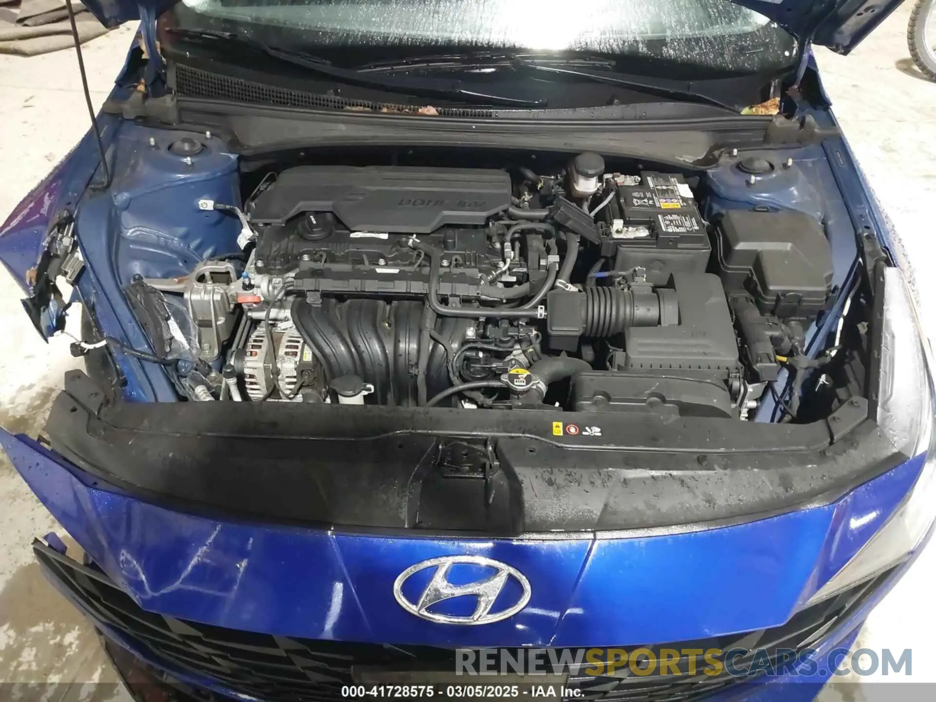10 Photograph of a damaged car 5NPLM4AGXMH001184 HYUNDAI ELANTRA 2021