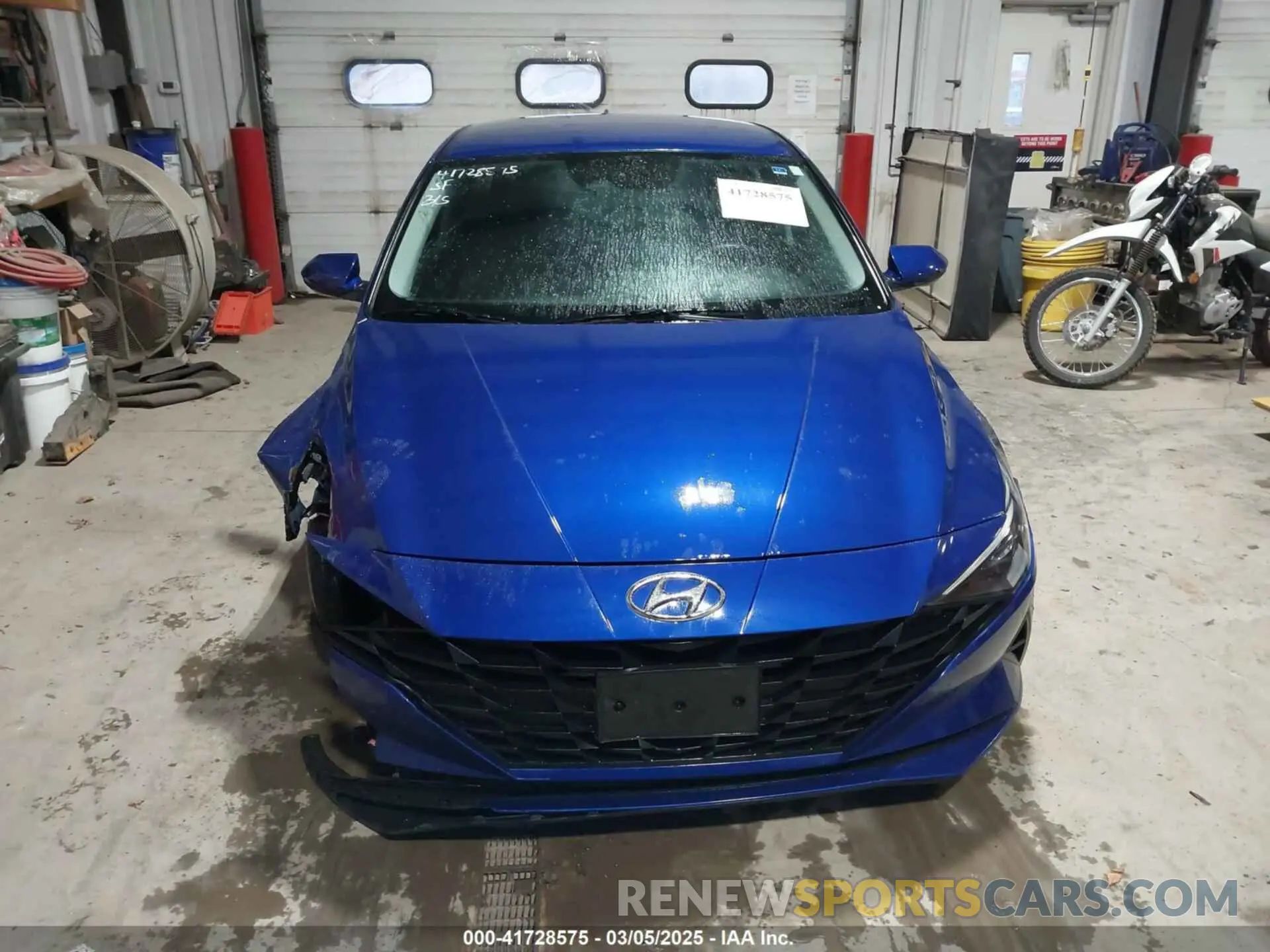 13 Photograph of a damaged car 5NPLM4AGXMH001184 HYUNDAI ELANTRA 2021