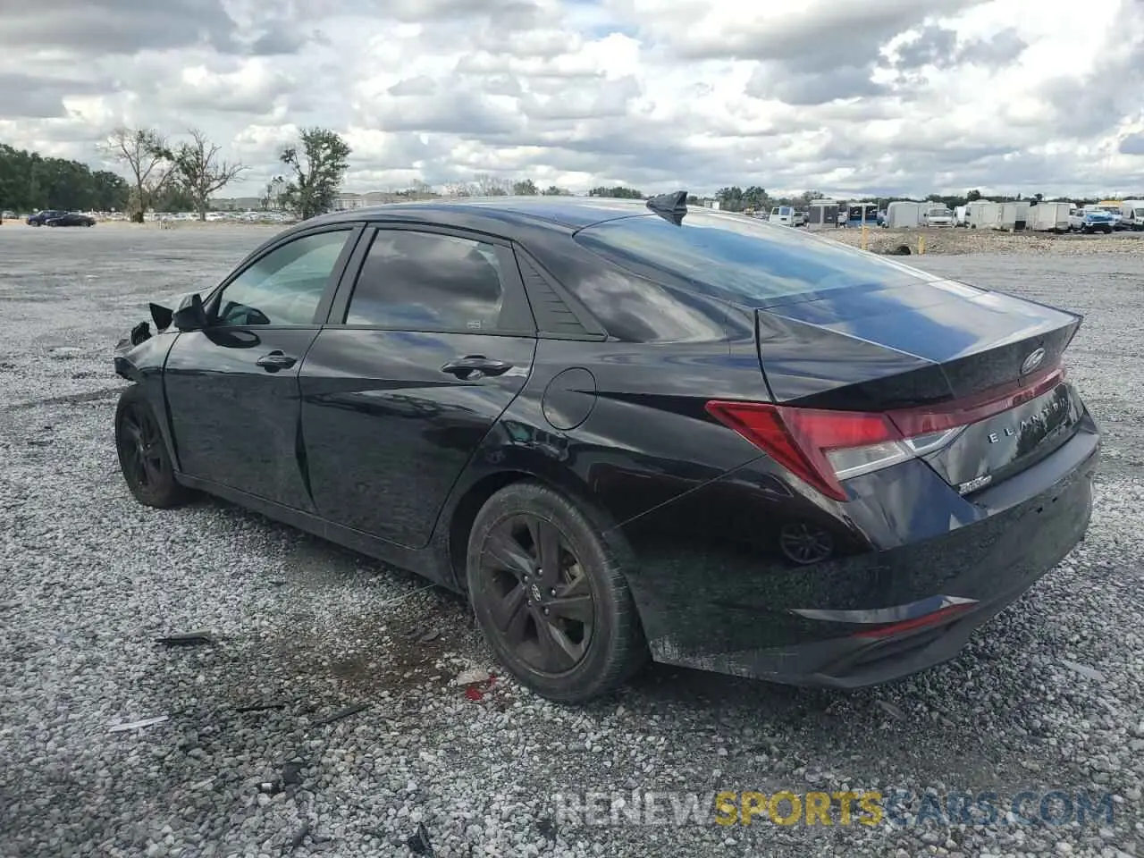 2 Photograph of a damaged car 5NPLM4AGXMH021287 HYUNDAI ELANTRA 2021