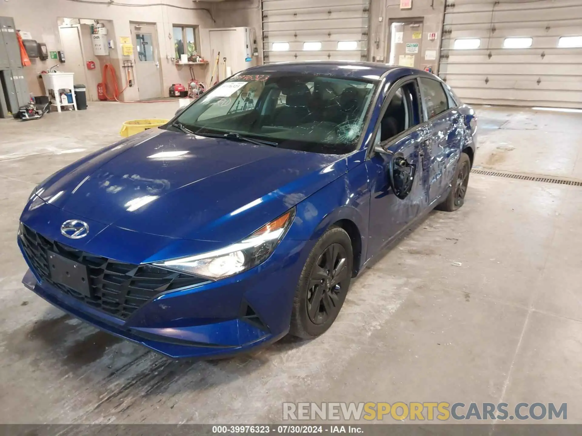 2 Photograph of a damaged car 5NPLM4AGXMH024609 HYUNDAI ELANTRA 2021