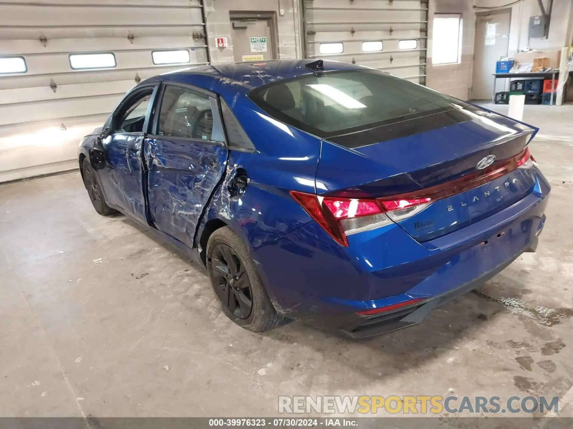 3 Photograph of a damaged car 5NPLM4AGXMH024609 HYUNDAI ELANTRA 2021