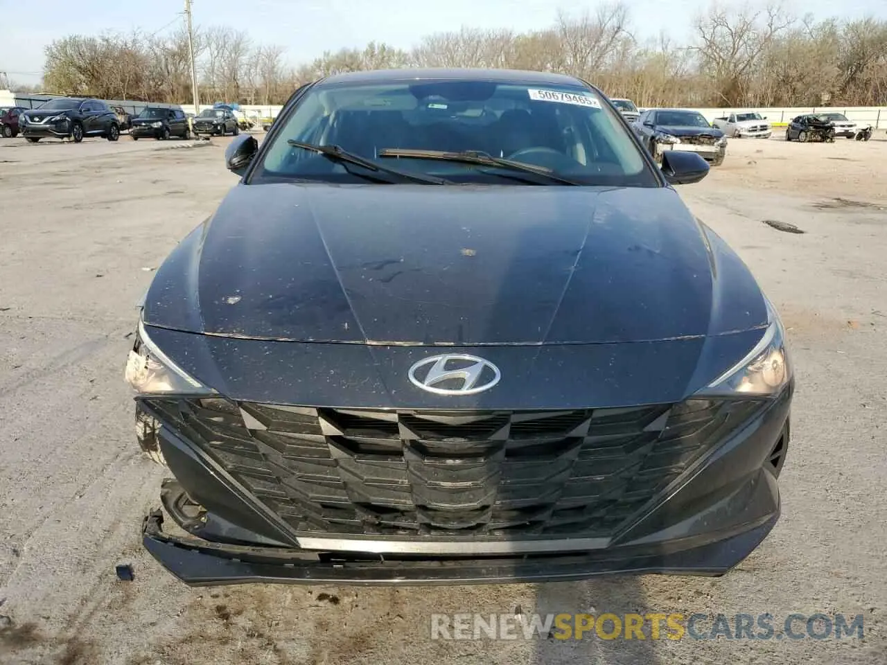 5 Photograph of a damaged car 5NPLM4AGXMH025713 HYUNDAI ELANTRA 2021