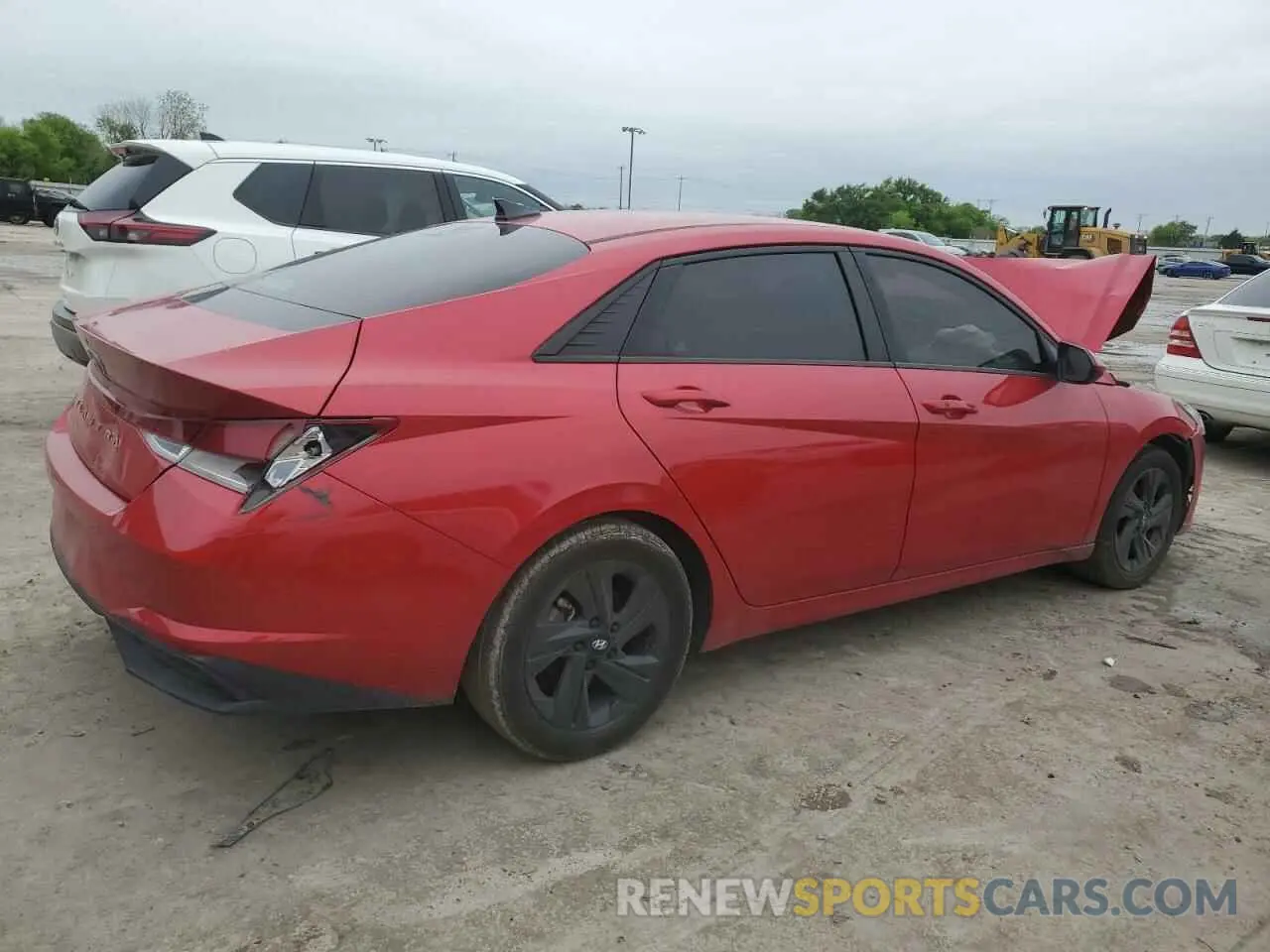 3 Photograph of a damaged car 5NPLM4AGXMH033701 HYUNDAI ELANTRA 2021