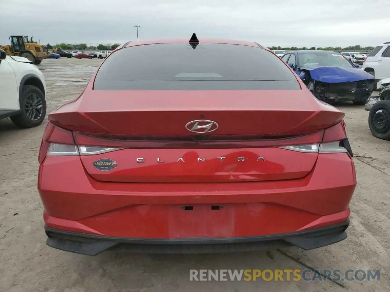 6 Photograph of a damaged car 5NPLM4AGXMH033701 HYUNDAI ELANTRA 2021