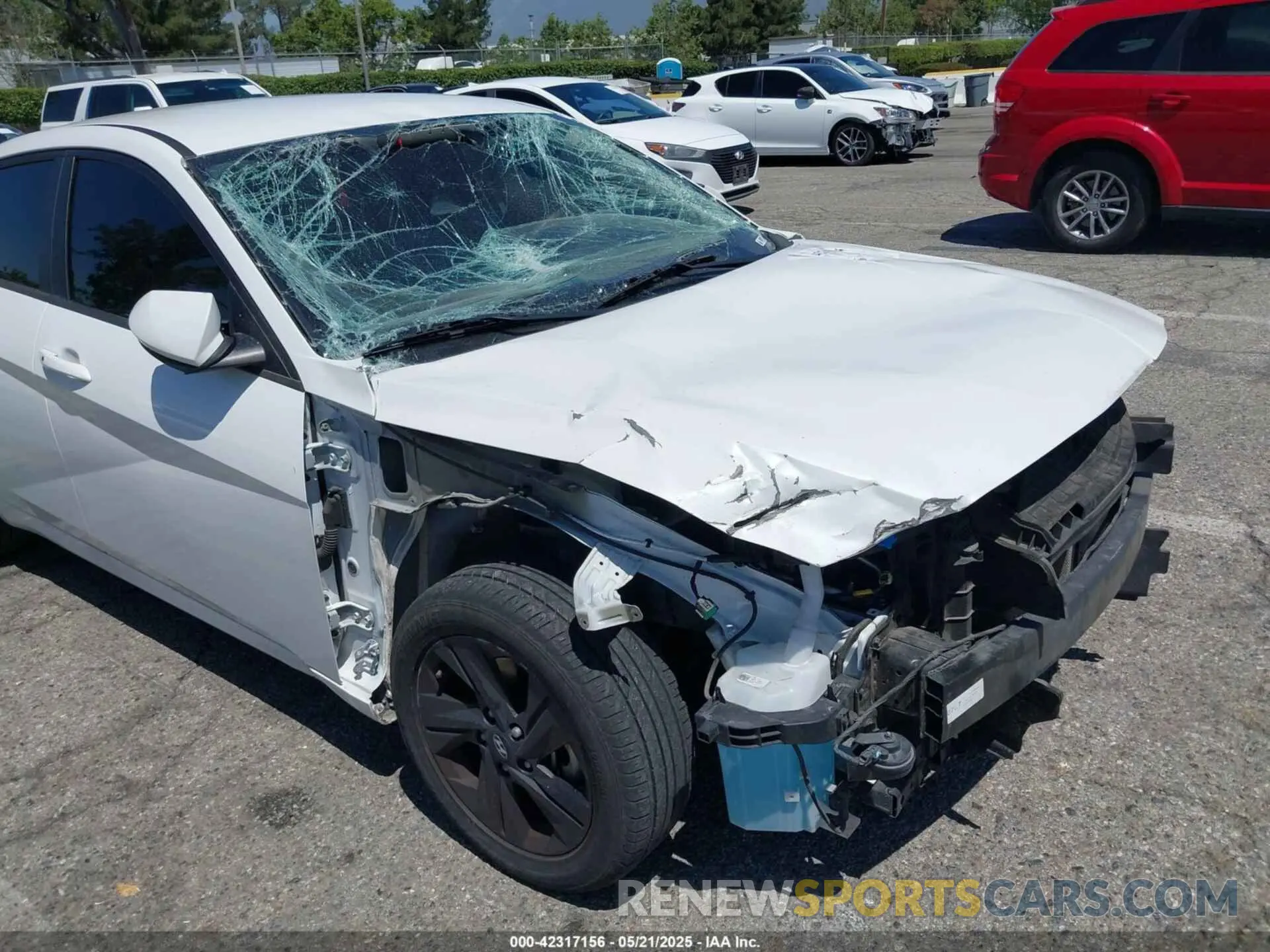 6 Photograph of a damaged car 5NPLM4AGXMH051177 HYUNDAI ELANTRA 2021