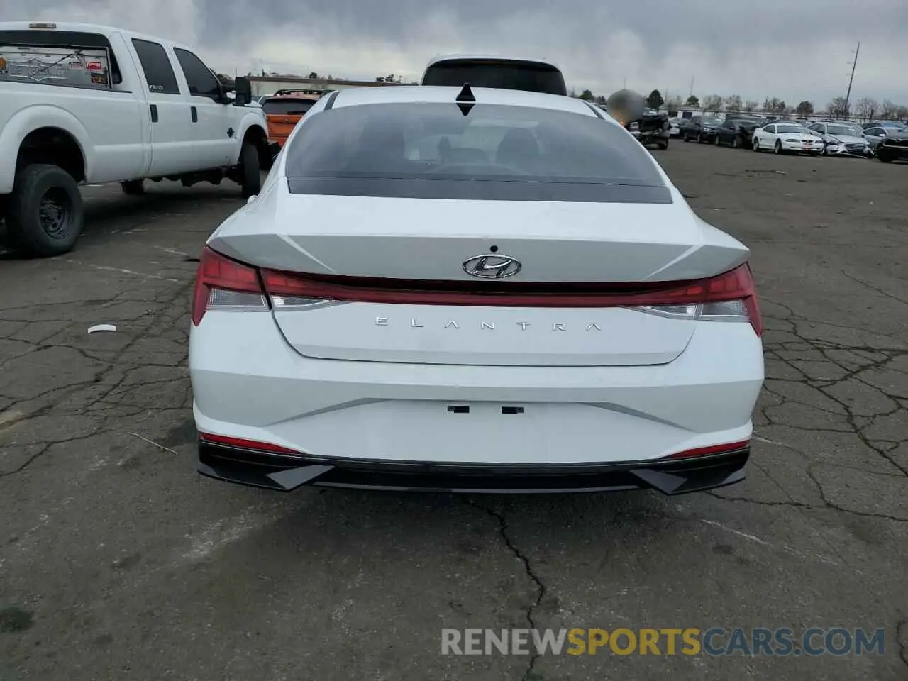 6 Photograph of a damaged car 5NPLN4AG0MH012711 HYUNDAI ELANTRA 2021