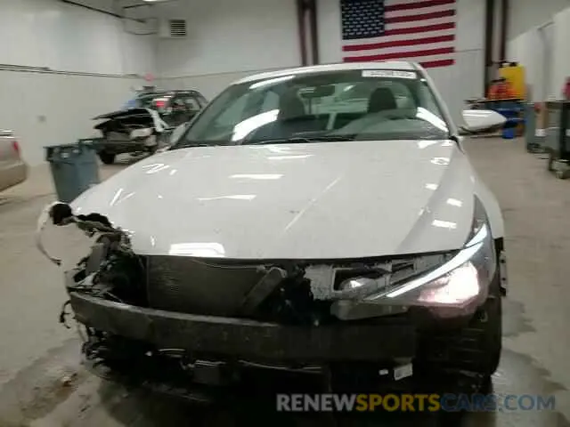 10 Photograph of a damaged car 5NPLN4AG0MH026947 HYUNDAI ELANTRA 2021