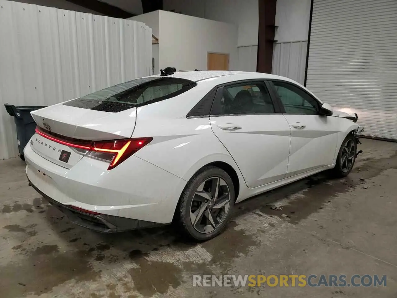 3 Photograph of a damaged car 5NPLN4AG0MH026947 HYUNDAI ELANTRA 2021