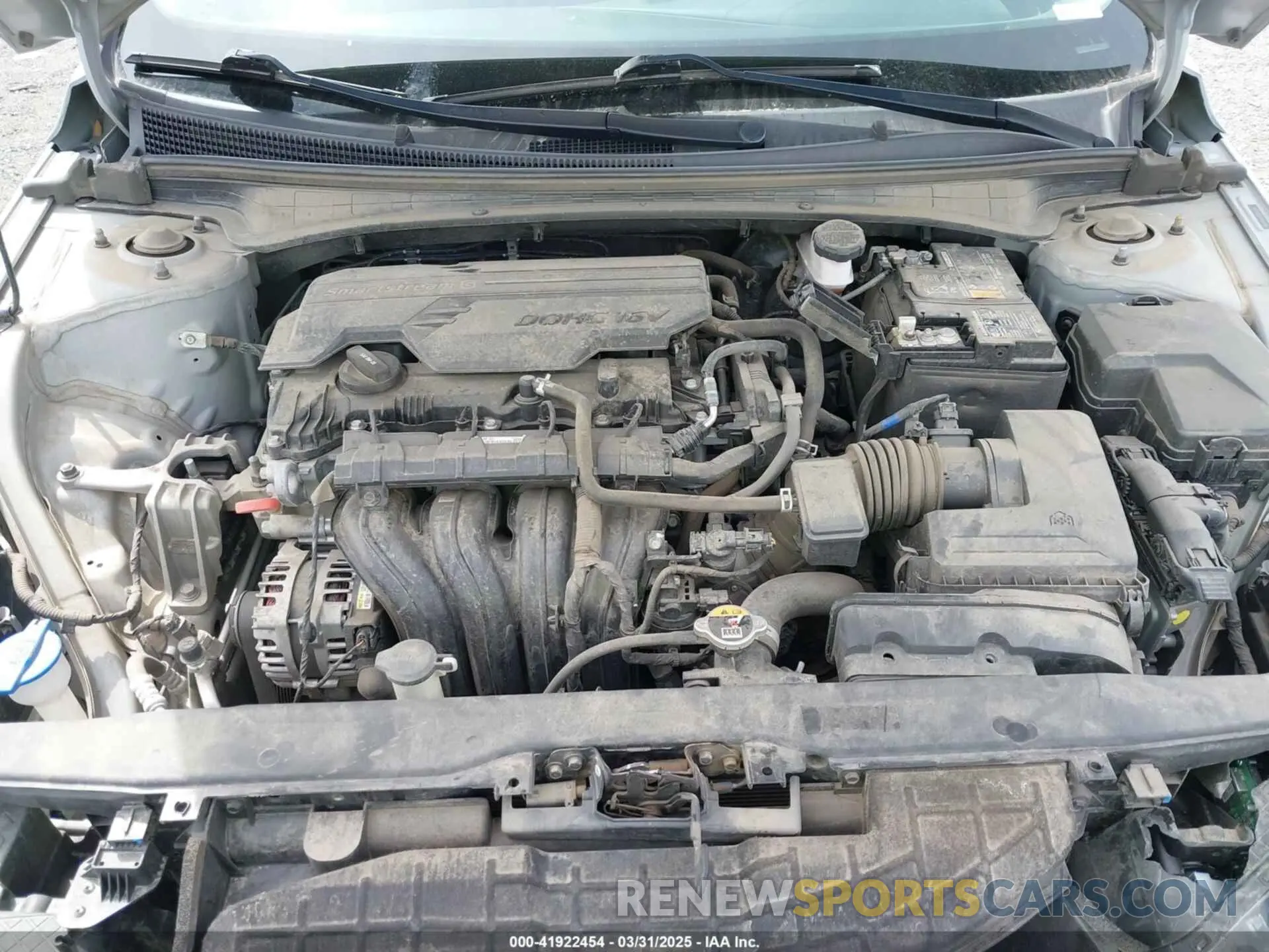 10 Photograph of a damaged car 5NPLN4AG1MH005928 HYUNDAI ELANTRA 2021