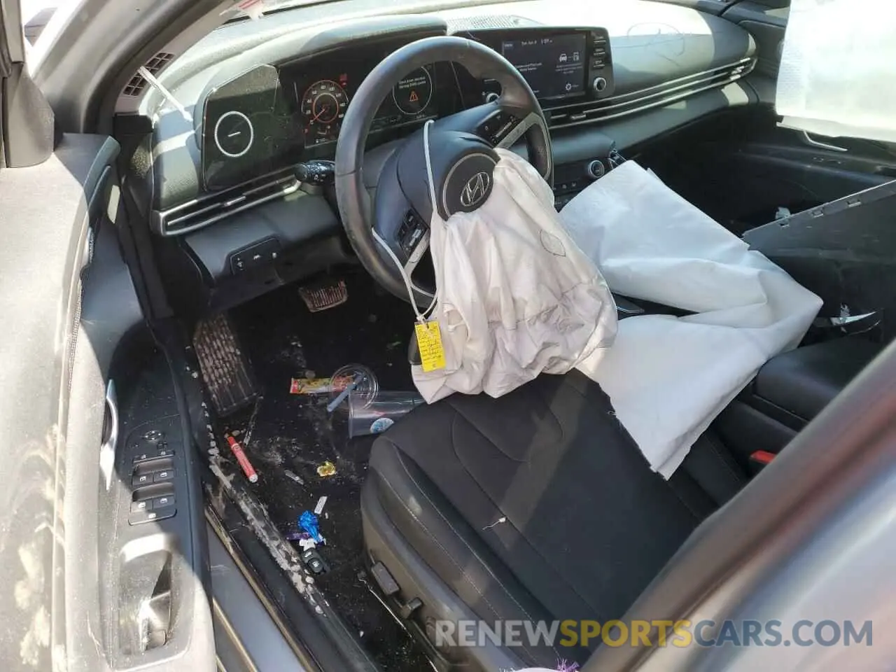 8 Photograph of a damaged car 5NPLN4AG1MH021322 HYUNDAI ELANTRA 2021