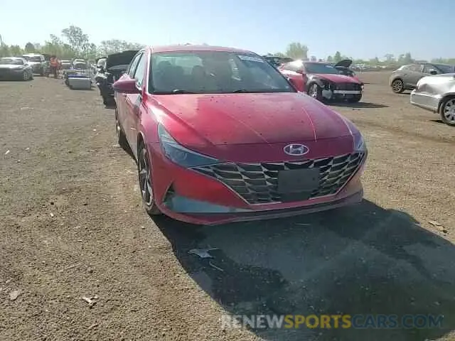 13 Photograph of a damaged car 5NPLN4AG1MH031140 HYUNDAI ELANTRA 2021