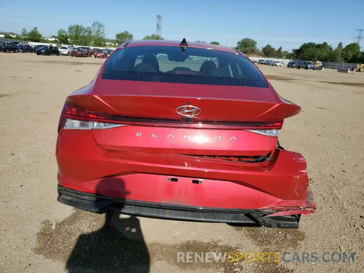 6 Photograph of a damaged car 5NPLN4AG1MH031140 HYUNDAI ELANTRA 2021