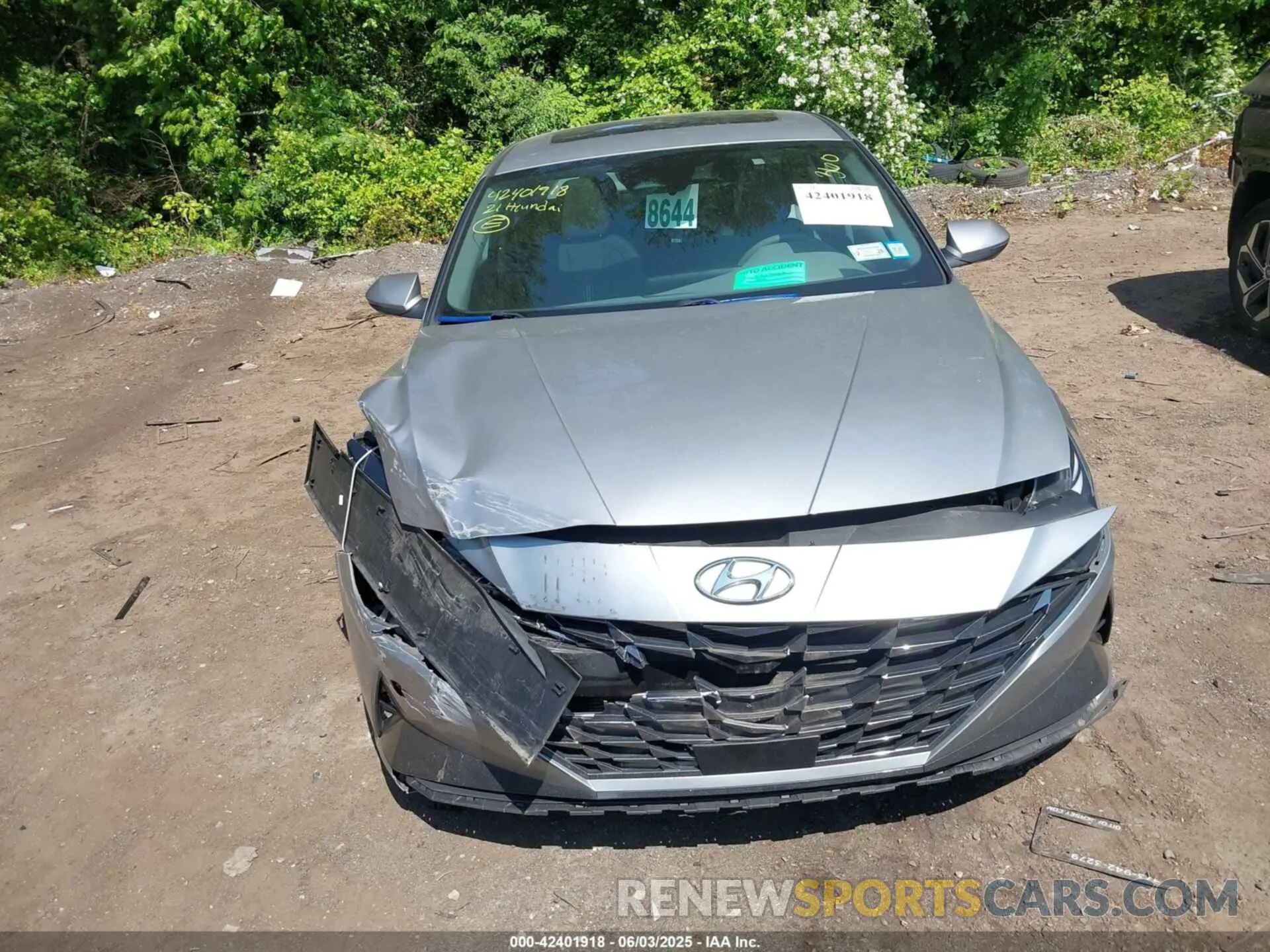 12 Photograph of a damaged car 5NPLN4AG2MH025301 HYUNDAI ELANTRA 2021