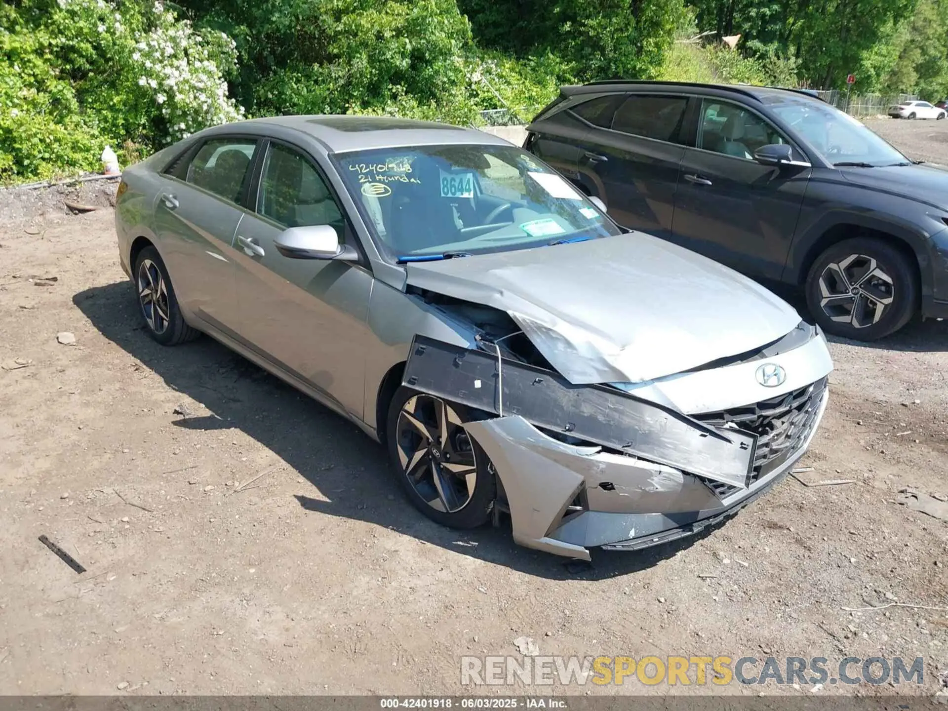 6 Photograph of a damaged car 5NPLN4AG2MH025301 HYUNDAI ELANTRA 2021
