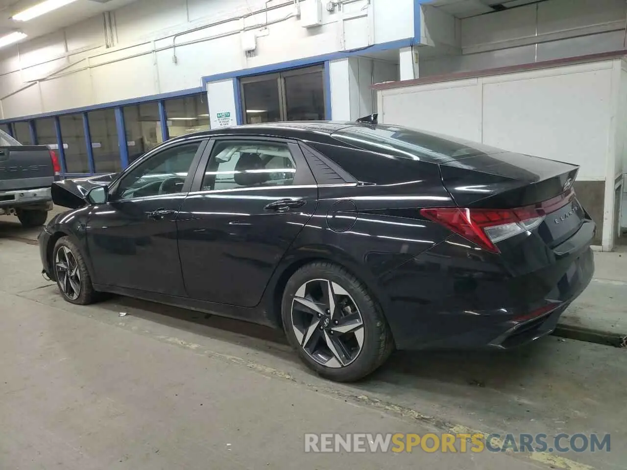 2 Photograph of a damaged car 5NPLN4AG4MH007723 HYUNDAI ELANTRA 2021