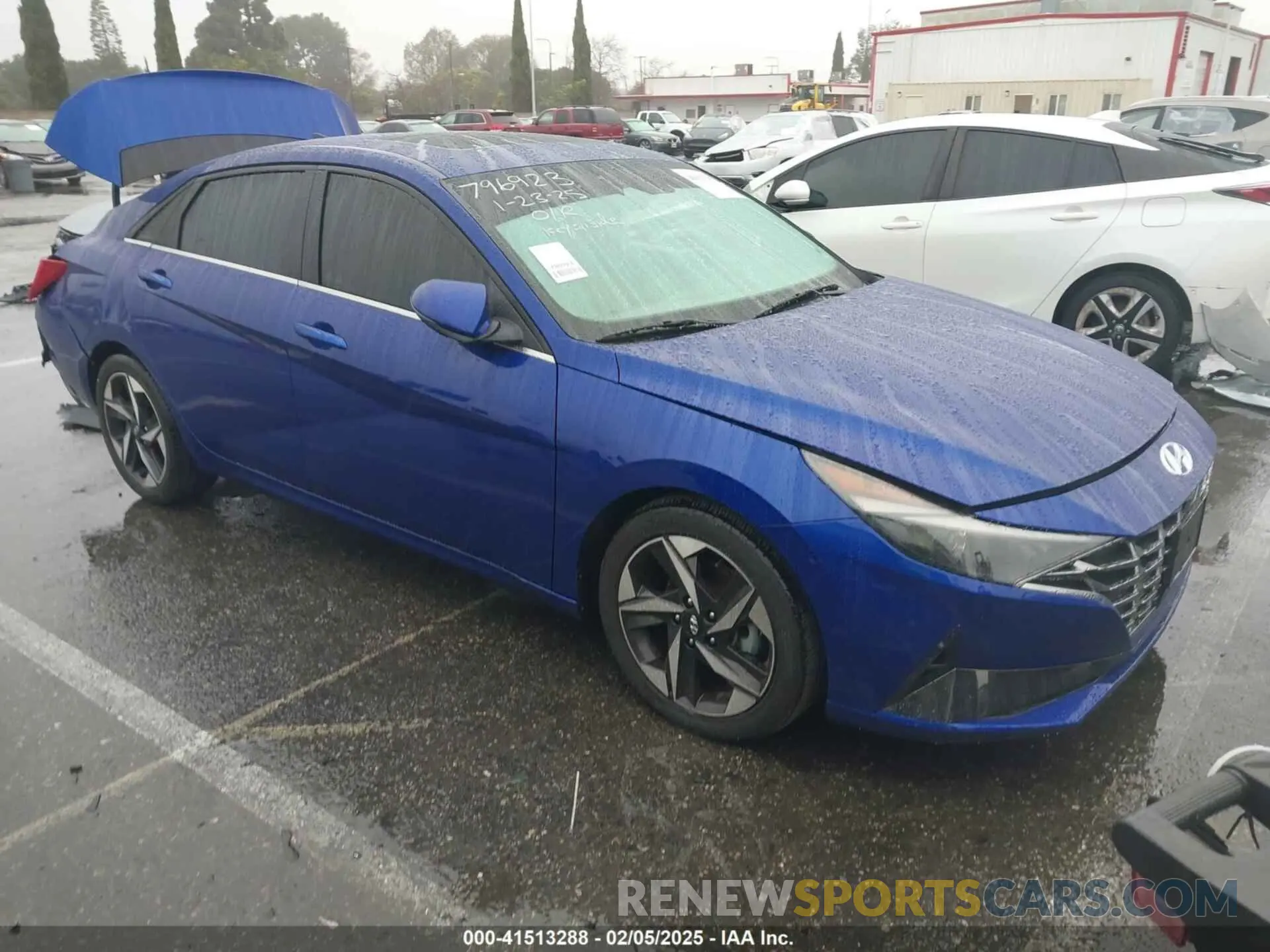 1 Photograph of a damaged car 5NPLN4AG4MH039300 HYUNDAI ELANTRA 2021