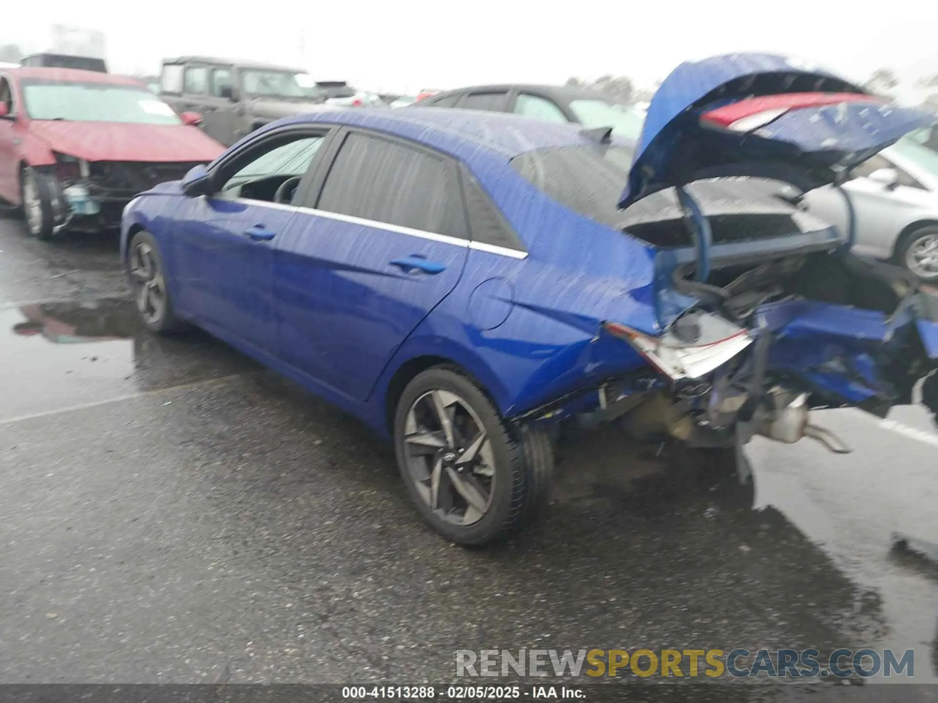 3 Photograph of a damaged car 5NPLN4AG4MH039300 HYUNDAI ELANTRA 2021