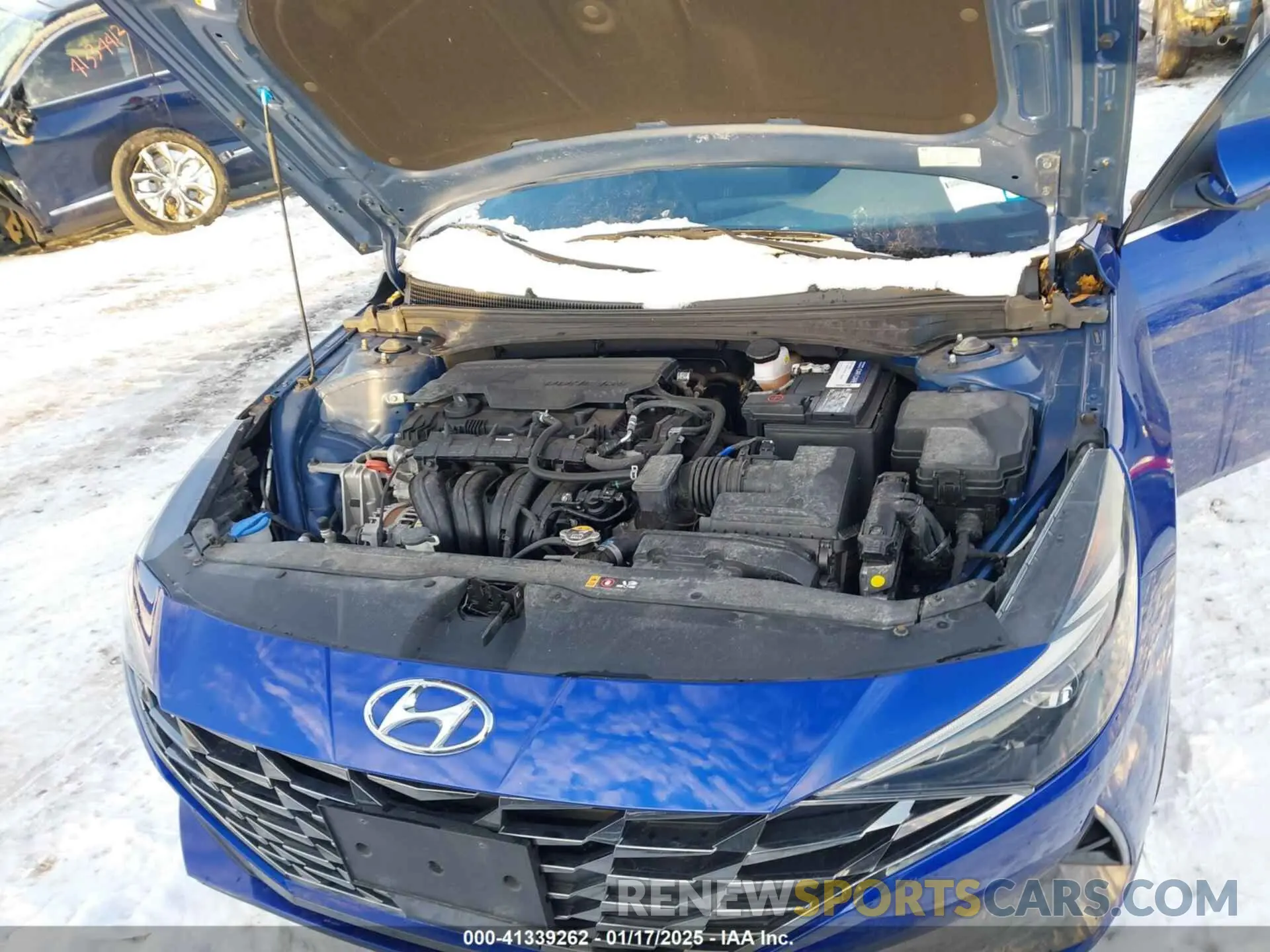 10 Photograph of a damaged car 5NPLN4AG6MH011773 HYUNDAI ELANTRA 2021