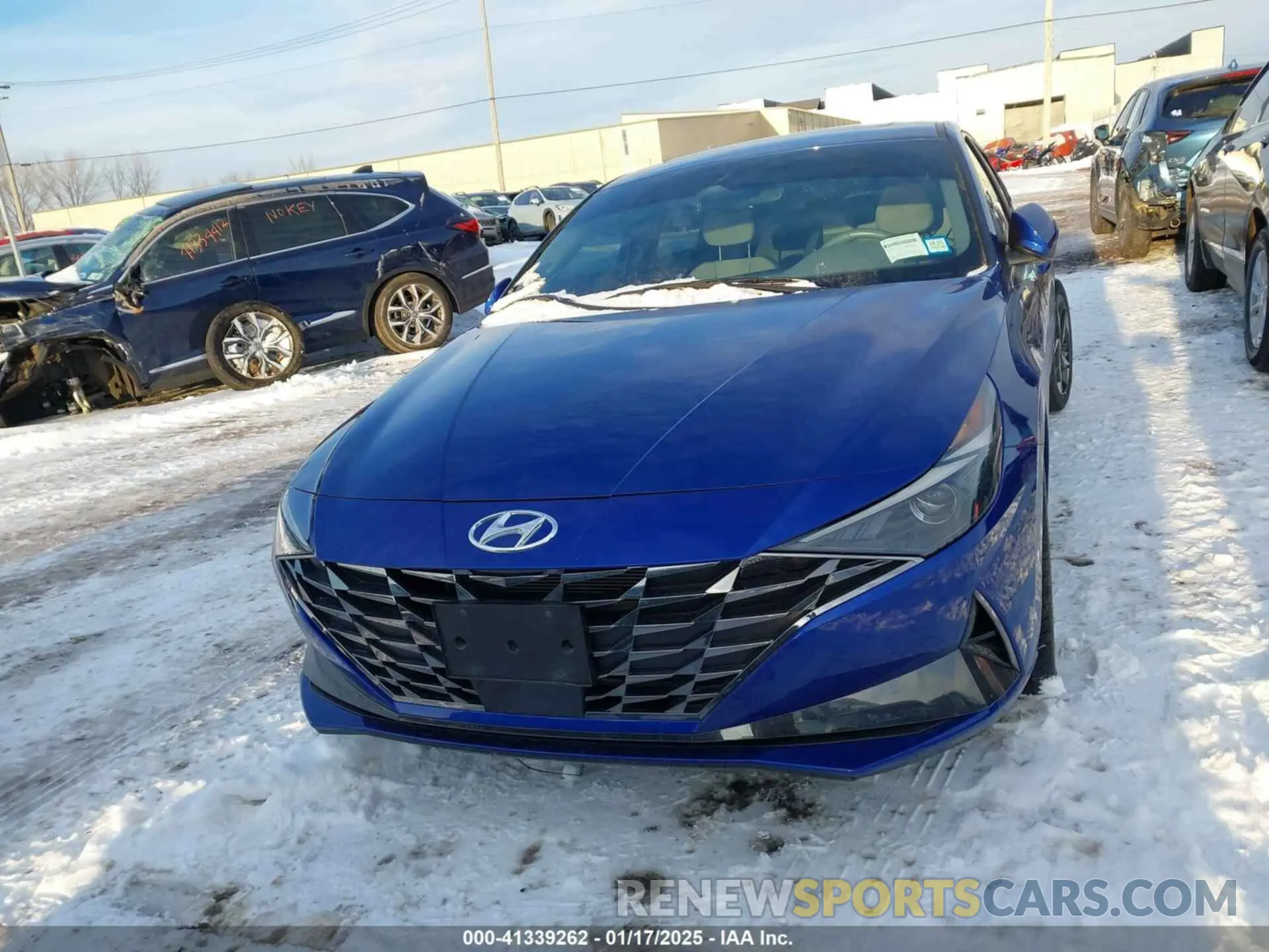 12 Photograph of a damaged car 5NPLN4AG6MH011773 HYUNDAI ELANTRA 2021
