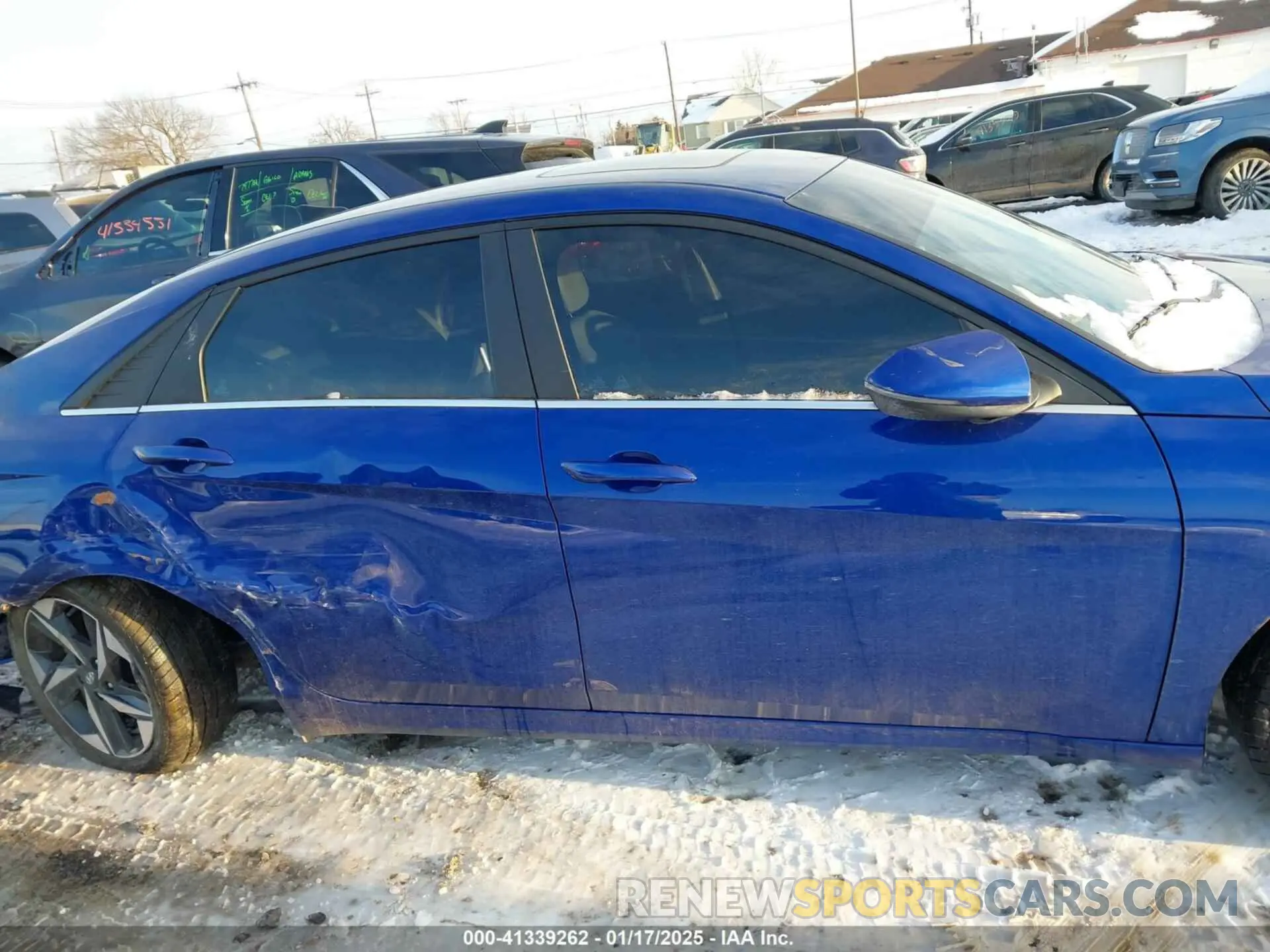 13 Photograph of a damaged car 5NPLN4AG6MH011773 HYUNDAI ELANTRA 2021
