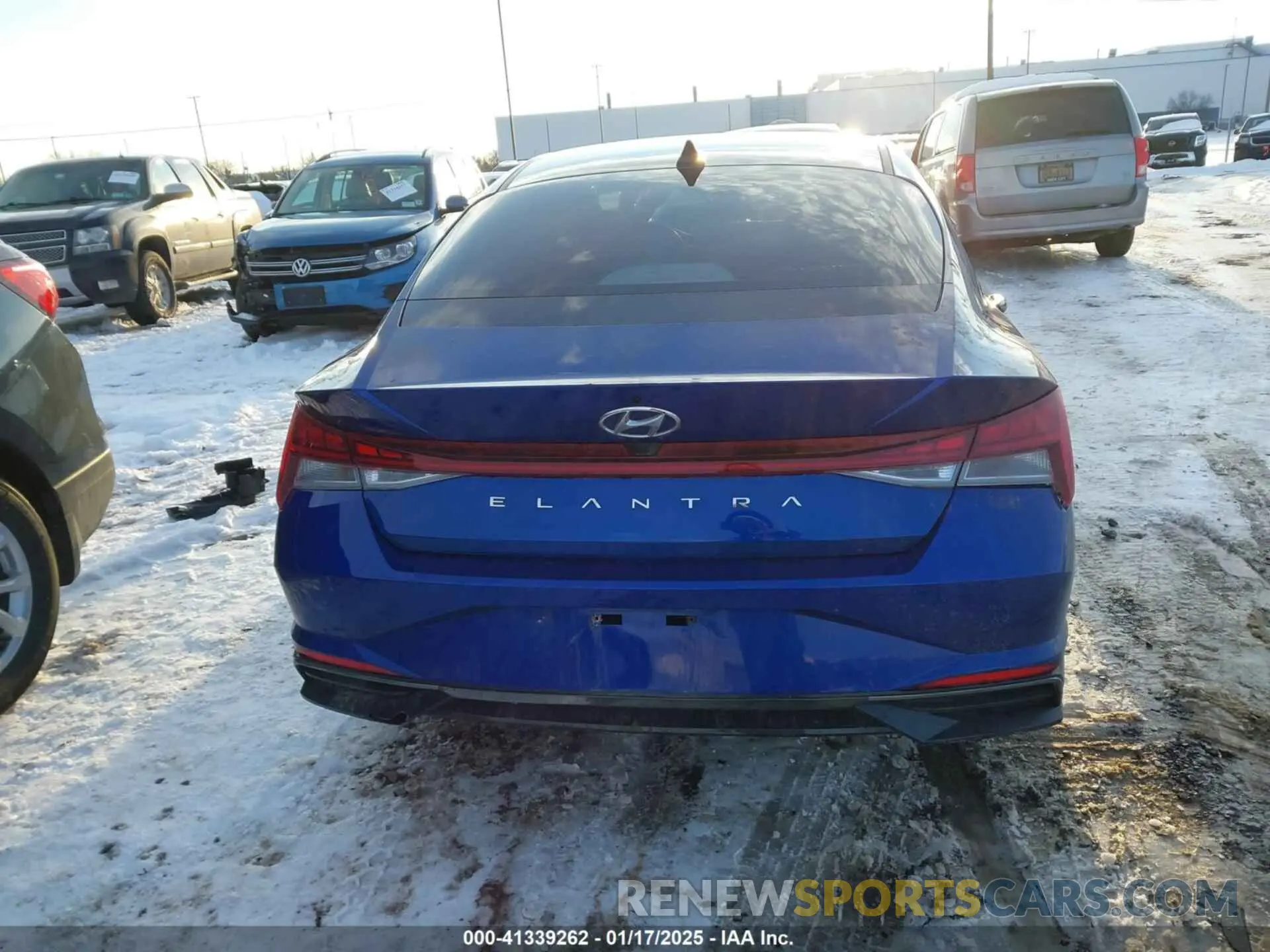 16 Photograph of a damaged car 5NPLN4AG6MH011773 HYUNDAI ELANTRA 2021