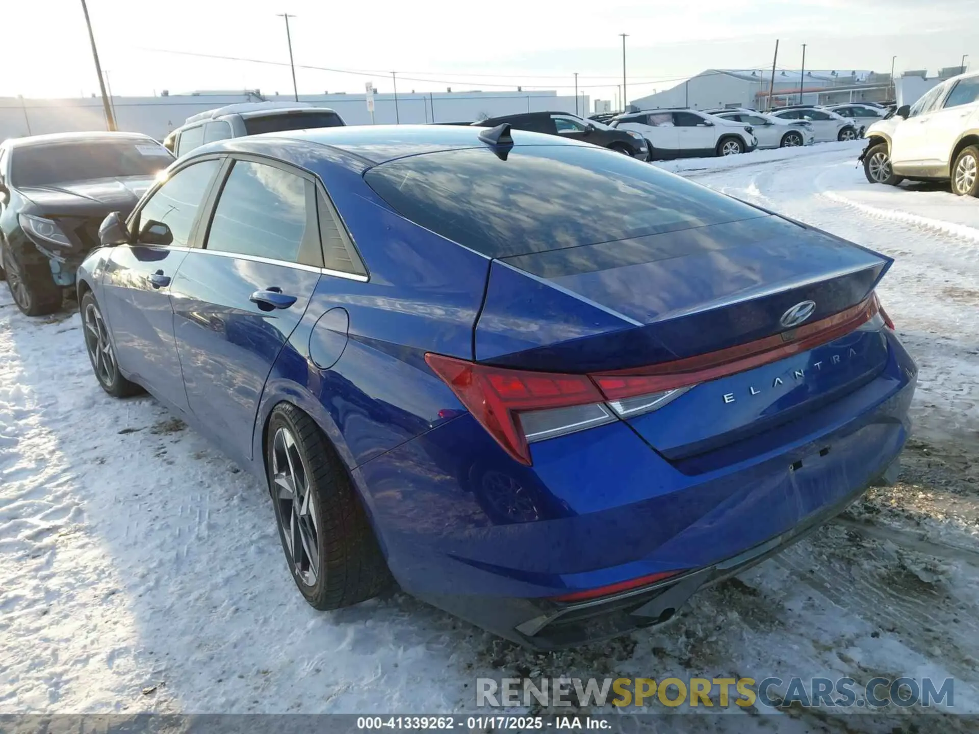 3 Photograph of a damaged car 5NPLN4AG6MH011773 HYUNDAI ELANTRA 2021