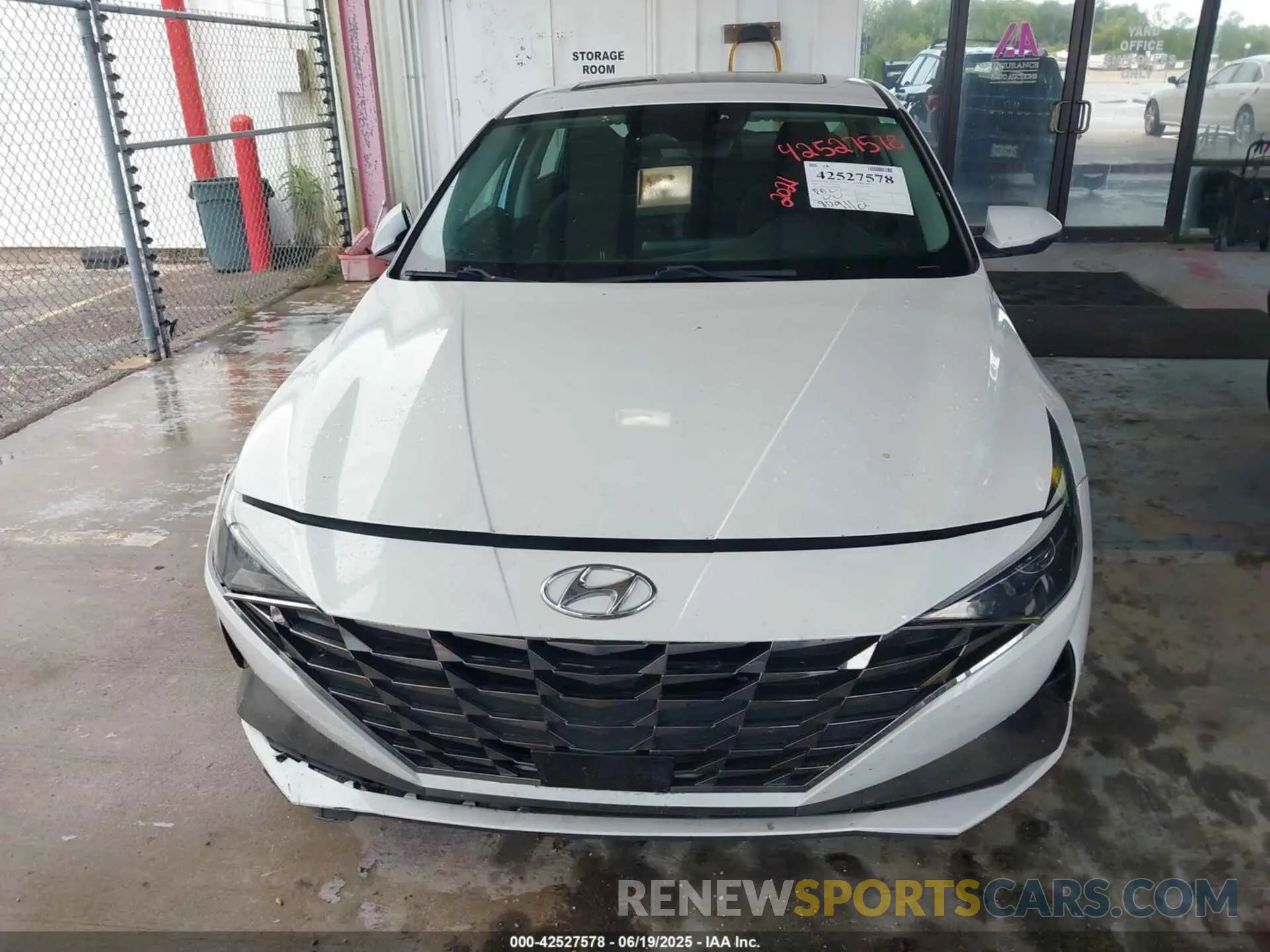 6 Photograph of a damaged car 5NPLN4AG6MH015855 HYUNDAI ELANTRA 2021