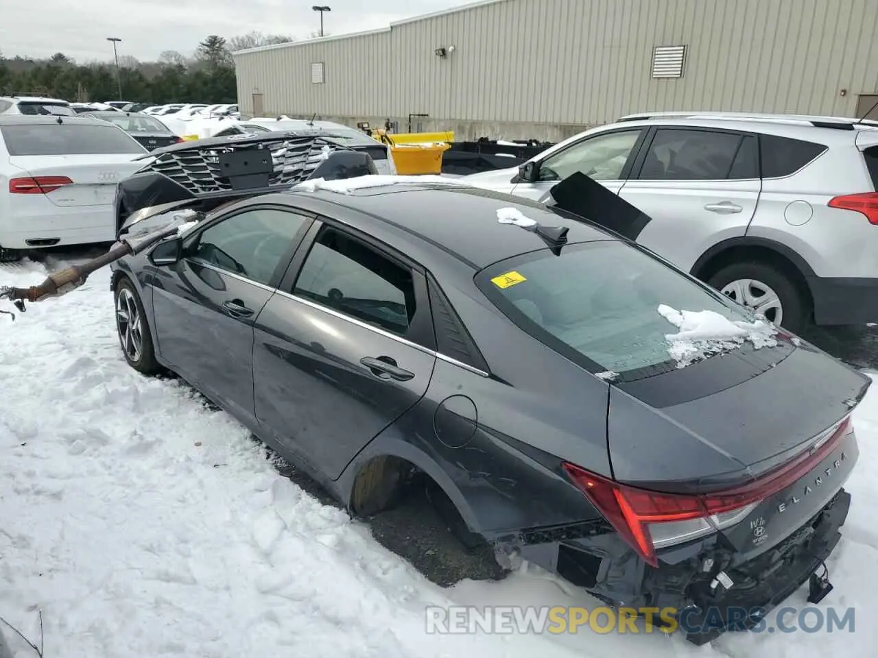 2 Photograph of a damaged car 5NPLN4AG6MH026953 HYUNDAI ELANTRA 2021