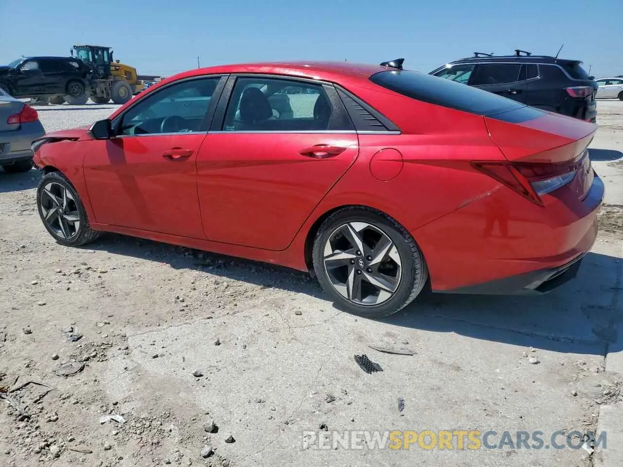 2 Photograph of a damaged car 5NPLN4AG6MH027259 HYUNDAI ELANTRA 2021