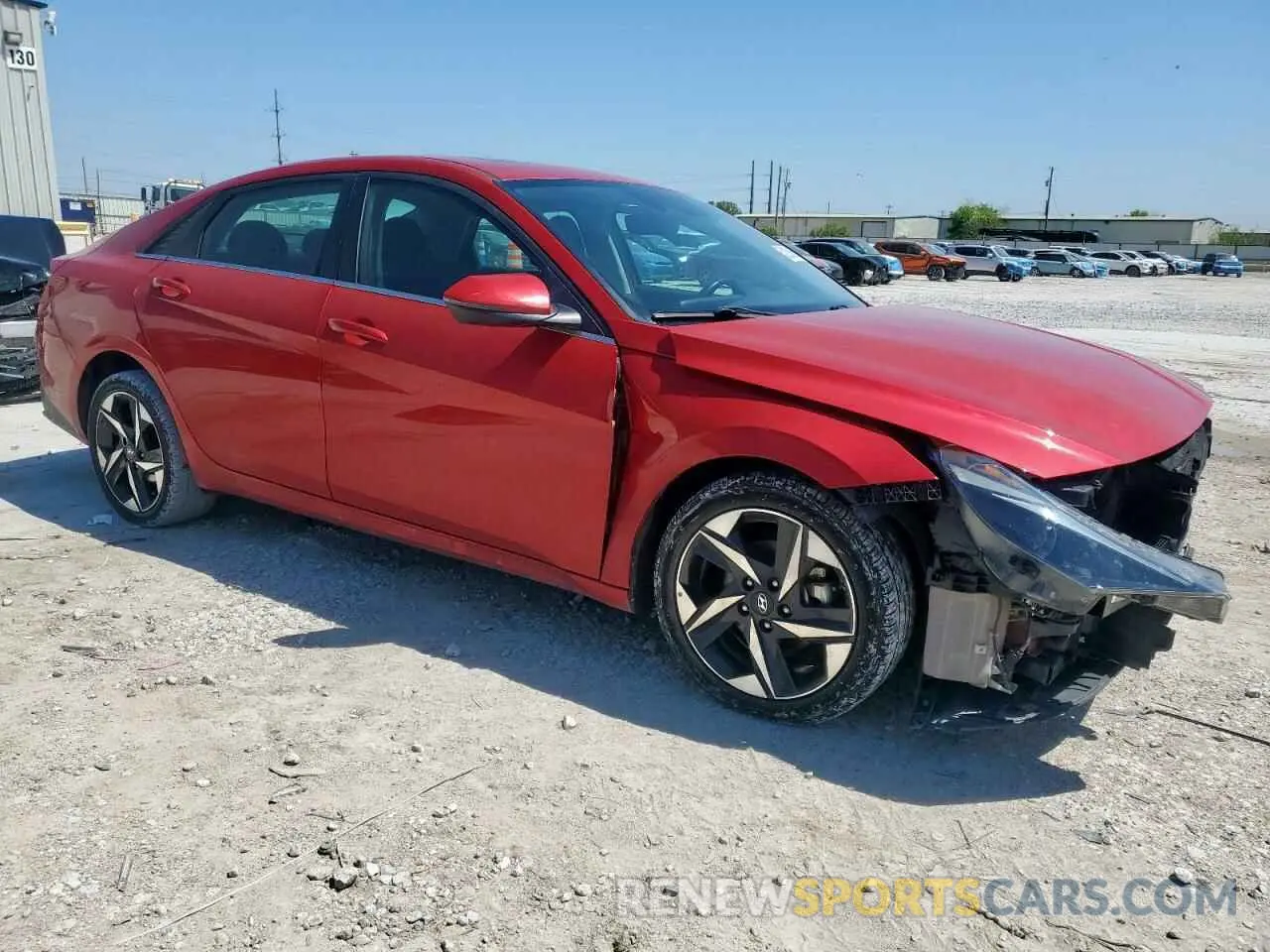 4 Photograph of a damaged car 5NPLN4AG6MH027259 HYUNDAI ELANTRA 2021