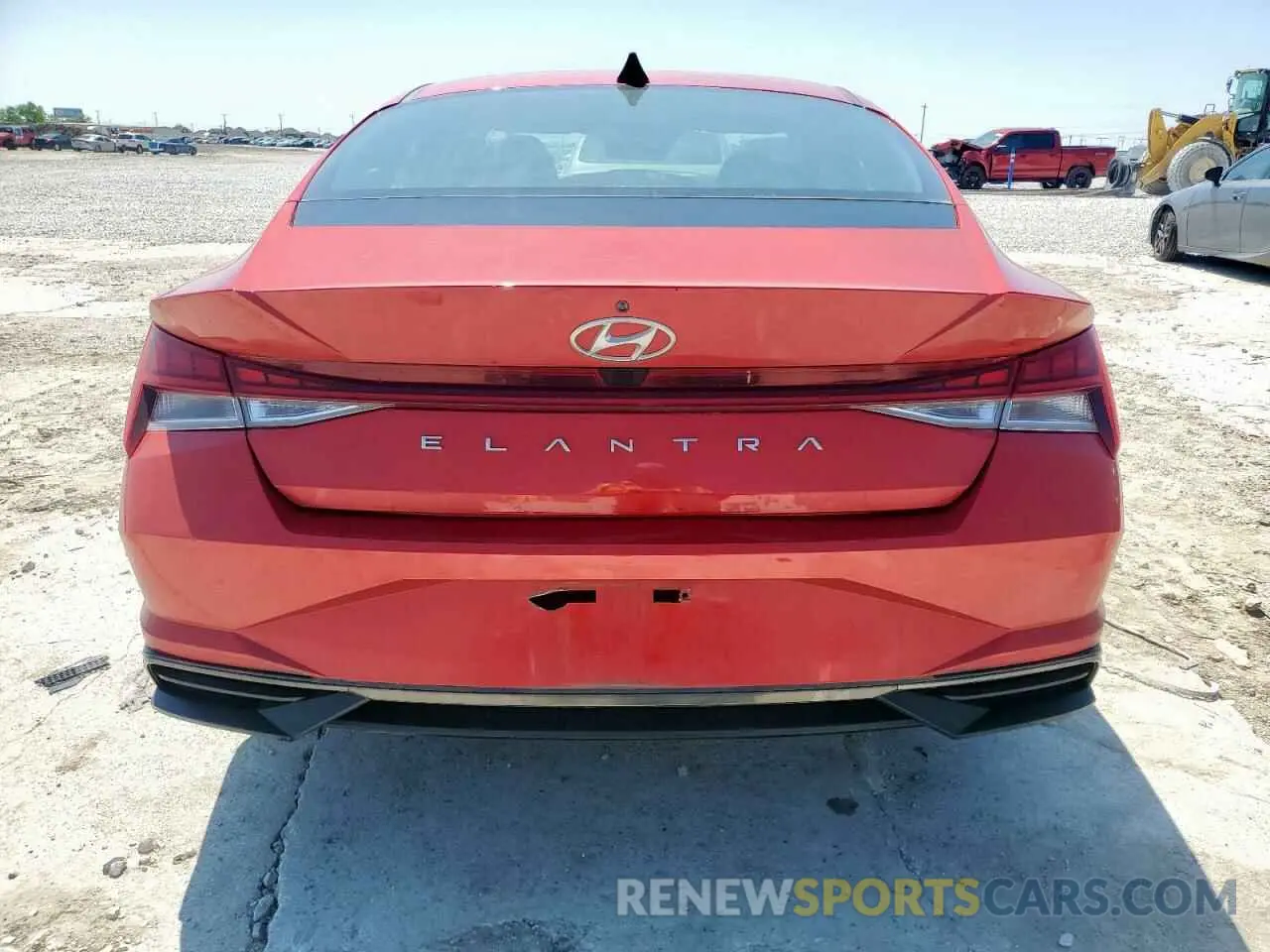 6 Photograph of a damaged car 5NPLN4AG6MH027259 HYUNDAI ELANTRA 2021