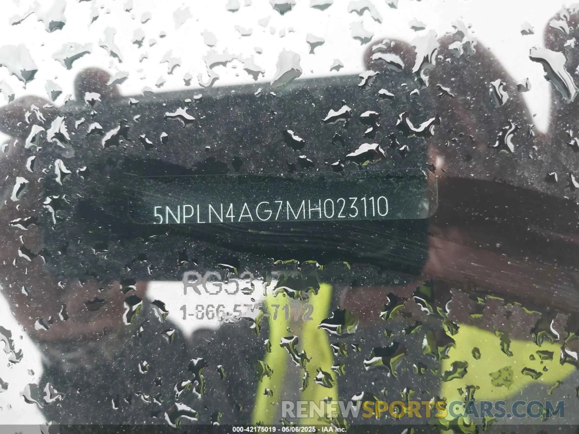 19 Photograph of a damaged car 5NPLN4AG7MH023110 HYUNDAI ELANTRA 2021