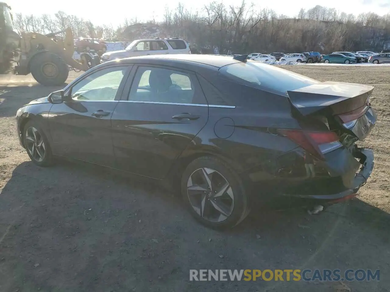 2 Photograph of a damaged car 5NPLN4AG7MH035533 HYUNDAI ELANTRA 2021