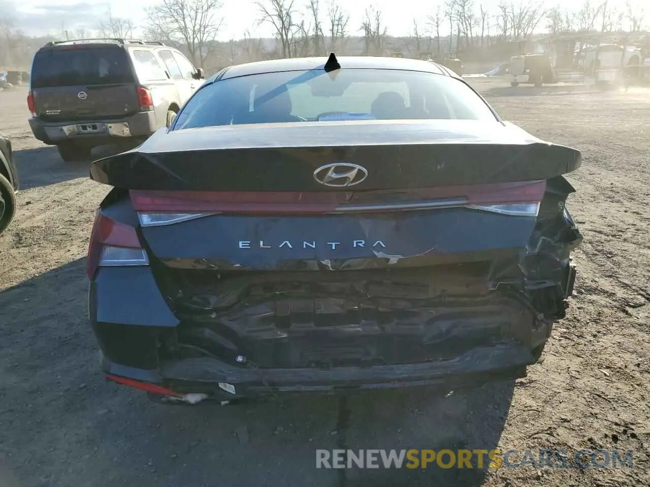 6 Photograph of a damaged car 5NPLN4AG7MH035533 HYUNDAI ELANTRA 2021