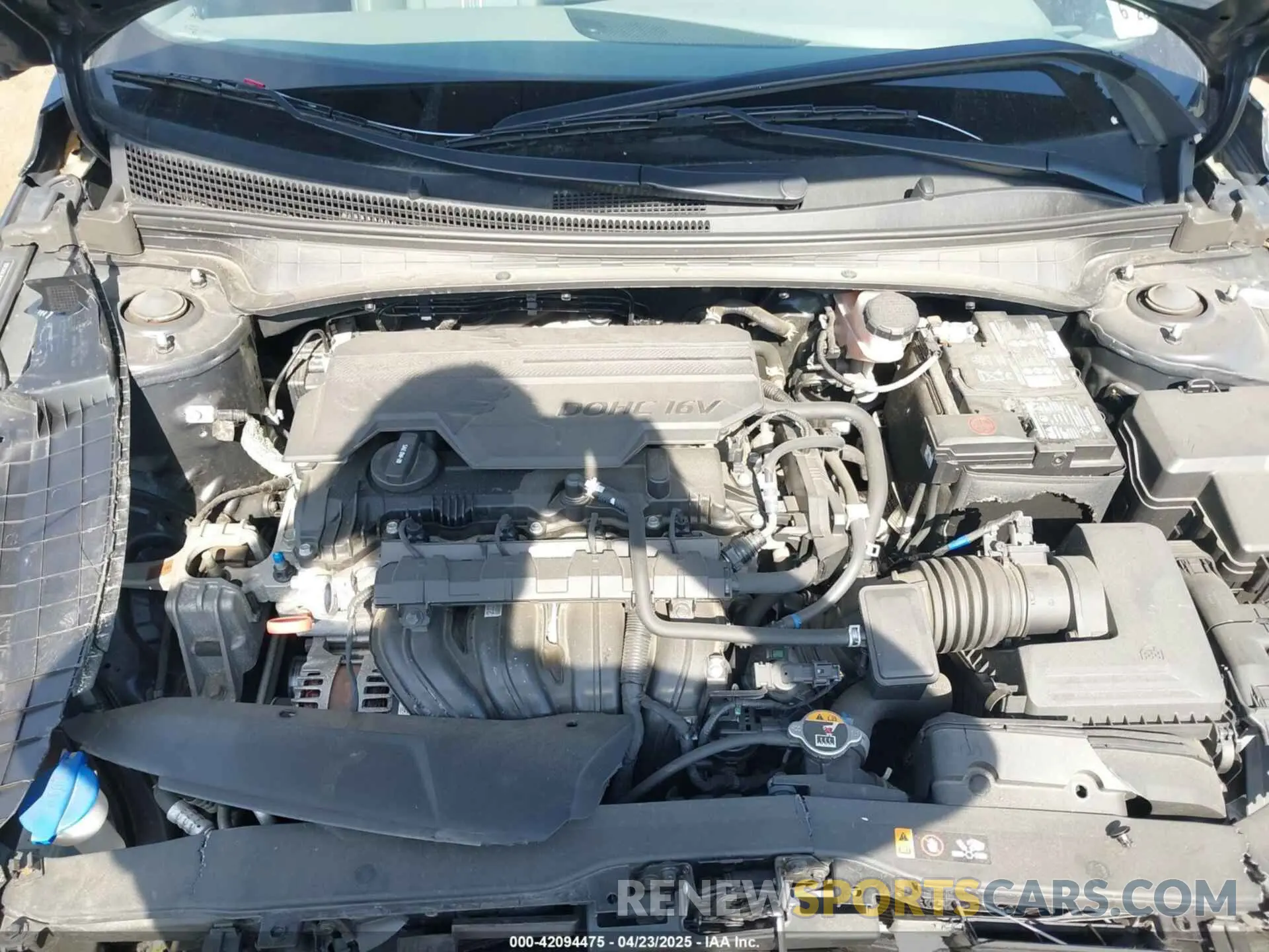 10 Photograph of a damaged car 5NPLN4AG8MH008776 HYUNDAI ELANTRA 2021