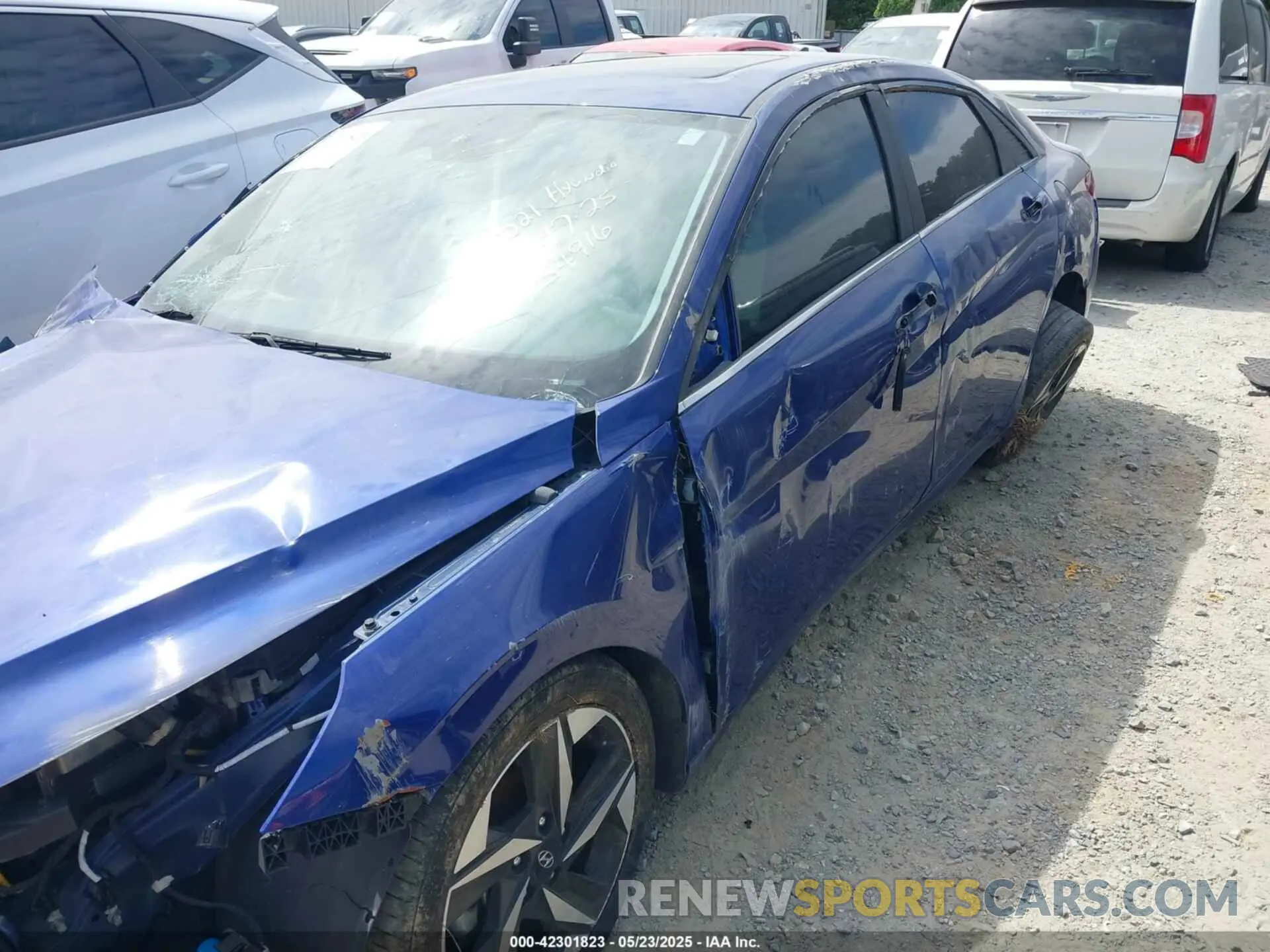 6 Photograph of a damaged car 5NPLN4AG8MH020572 HYUNDAI ELANTRA 2021