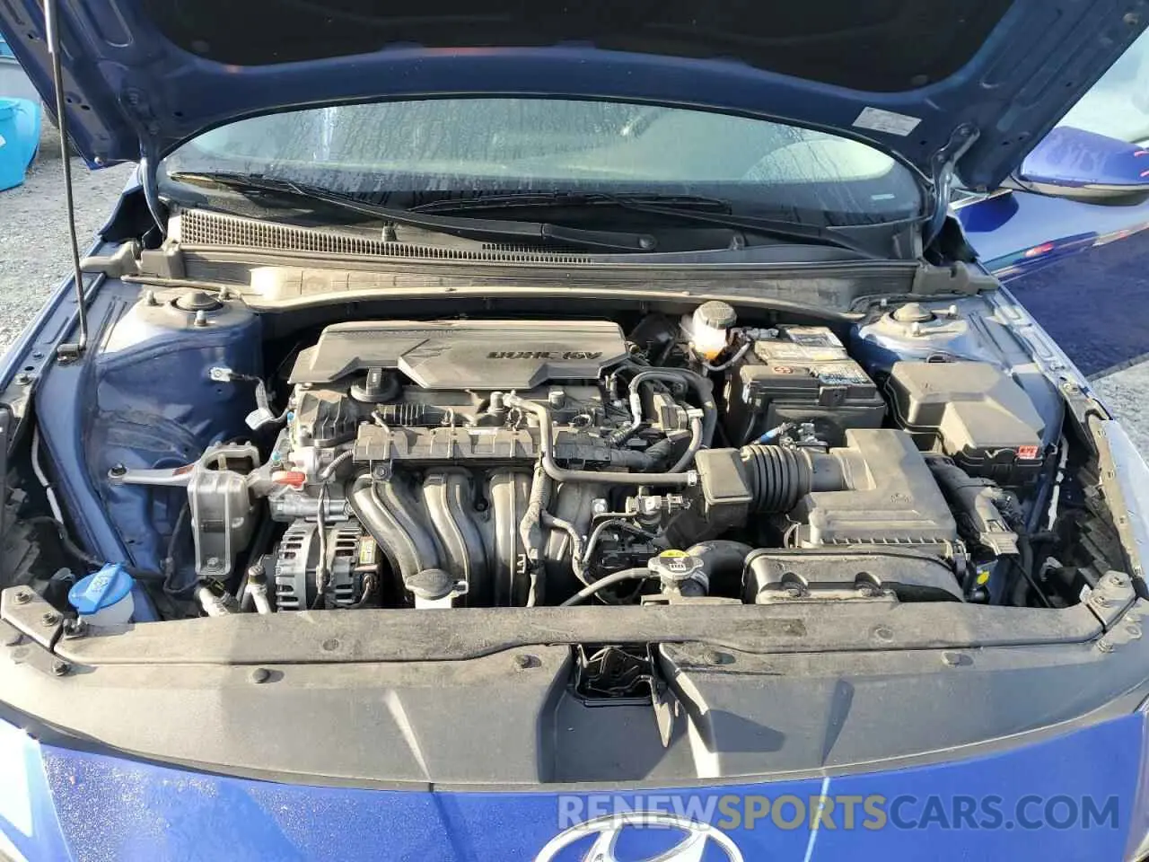 11 Photograph of a damaged car 5NPLN4AG9MH007202 HYUNDAI ELANTRA 2021