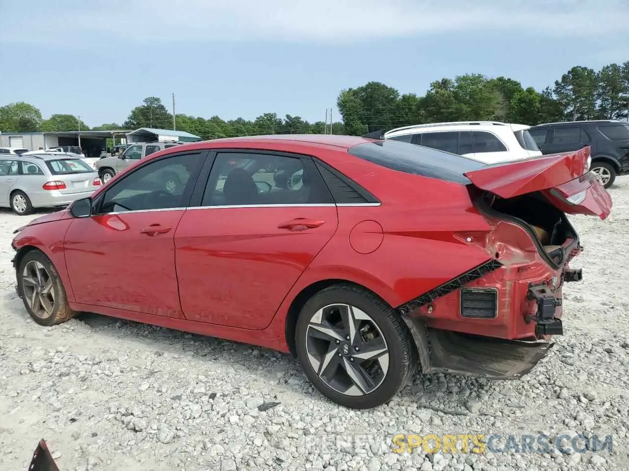 2 Photograph of a damaged car 5NPLN4AG9MH013291 HYUNDAI ELANTRA 2021
