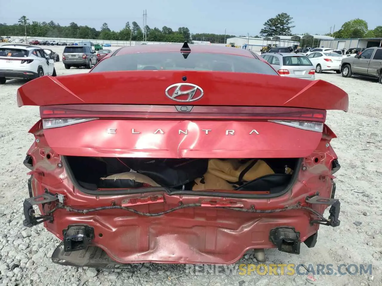 6 Photograph of a damaged car 5NPLN4AG9MH013291 HYUNDAI ELANTRA 2021