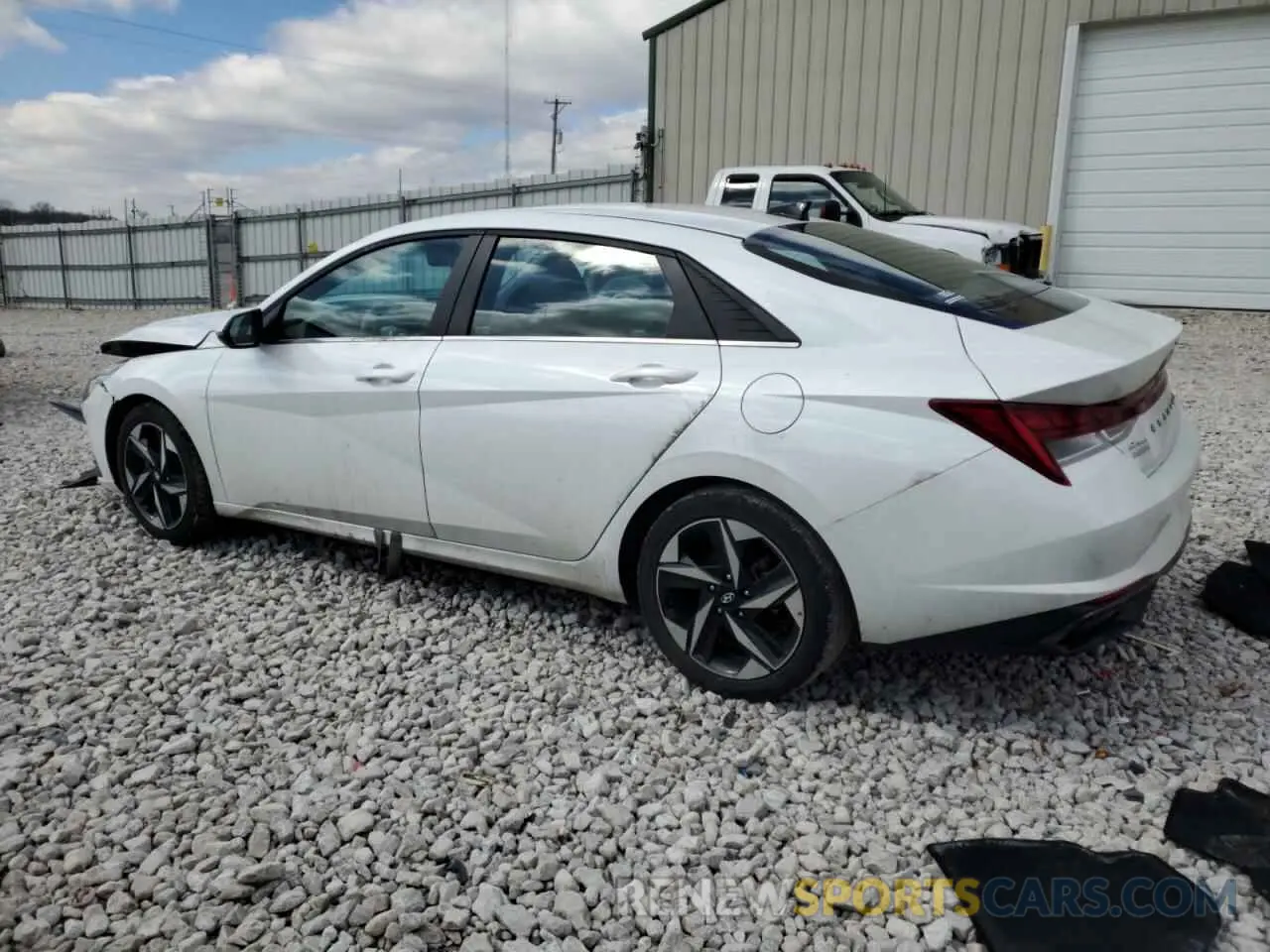 2 Photograph of a damaged car 5NPLN4AG9MH020001 HYUNDAI ELANTRA 2021
