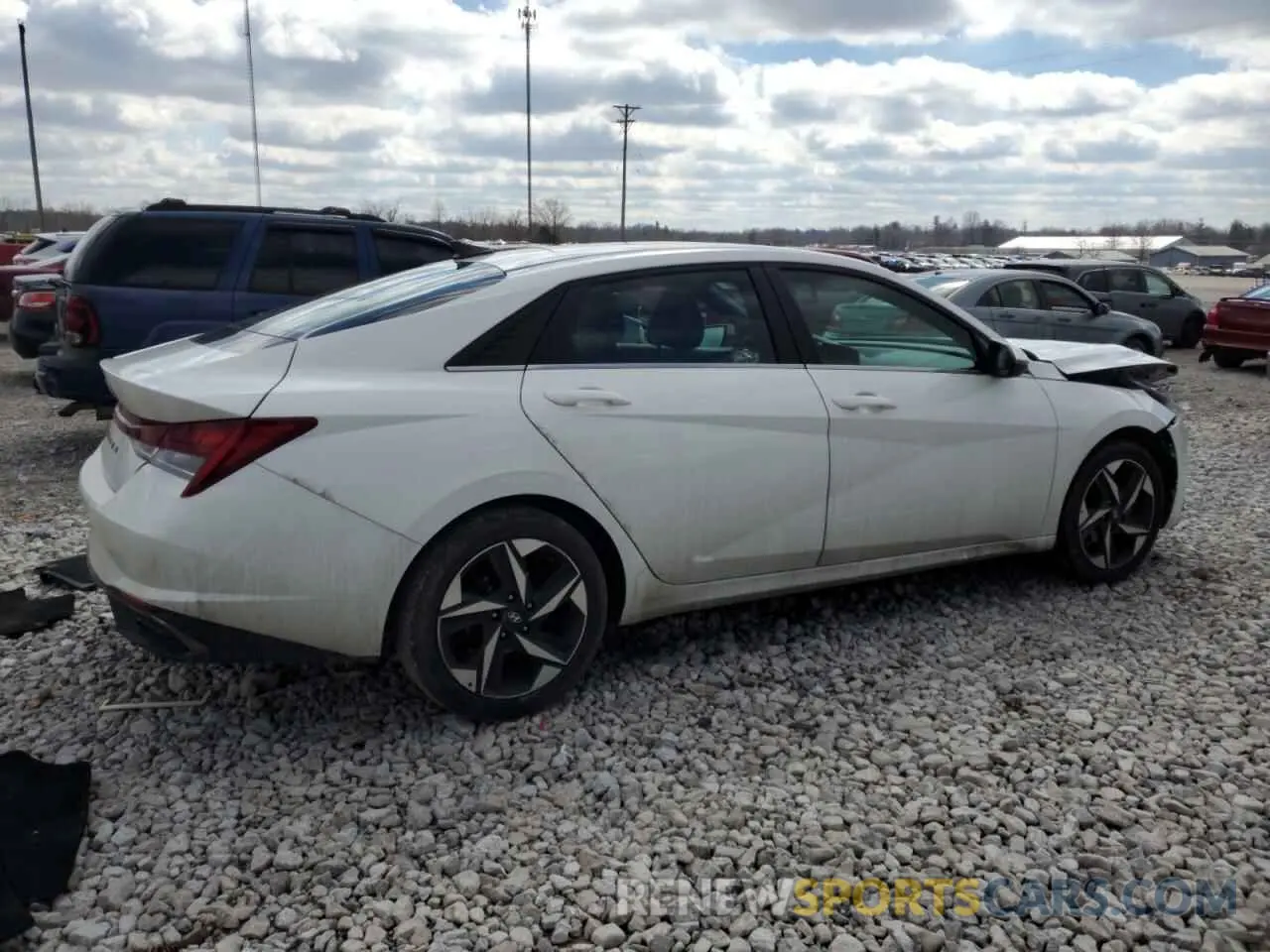3 Photograph of a damaged car 5NPLN4AG9MH020001 HYUNDAI ELANTRA 2021
