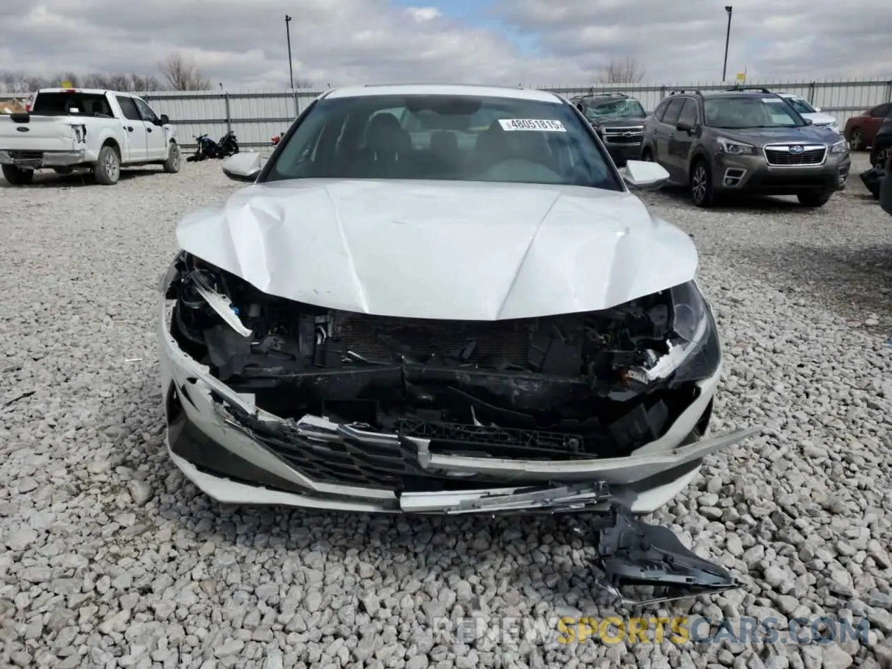 5 Photograph of a damaged car 5NPLN4AG9MH020001 HYUNDAI ELANTRA 2021