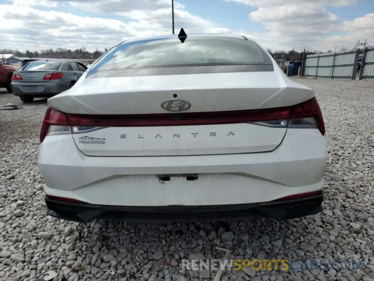 6 Photograph of a damaged car 5NPLN4AG9MH020001 HYUNDAI ELANTRA 2021